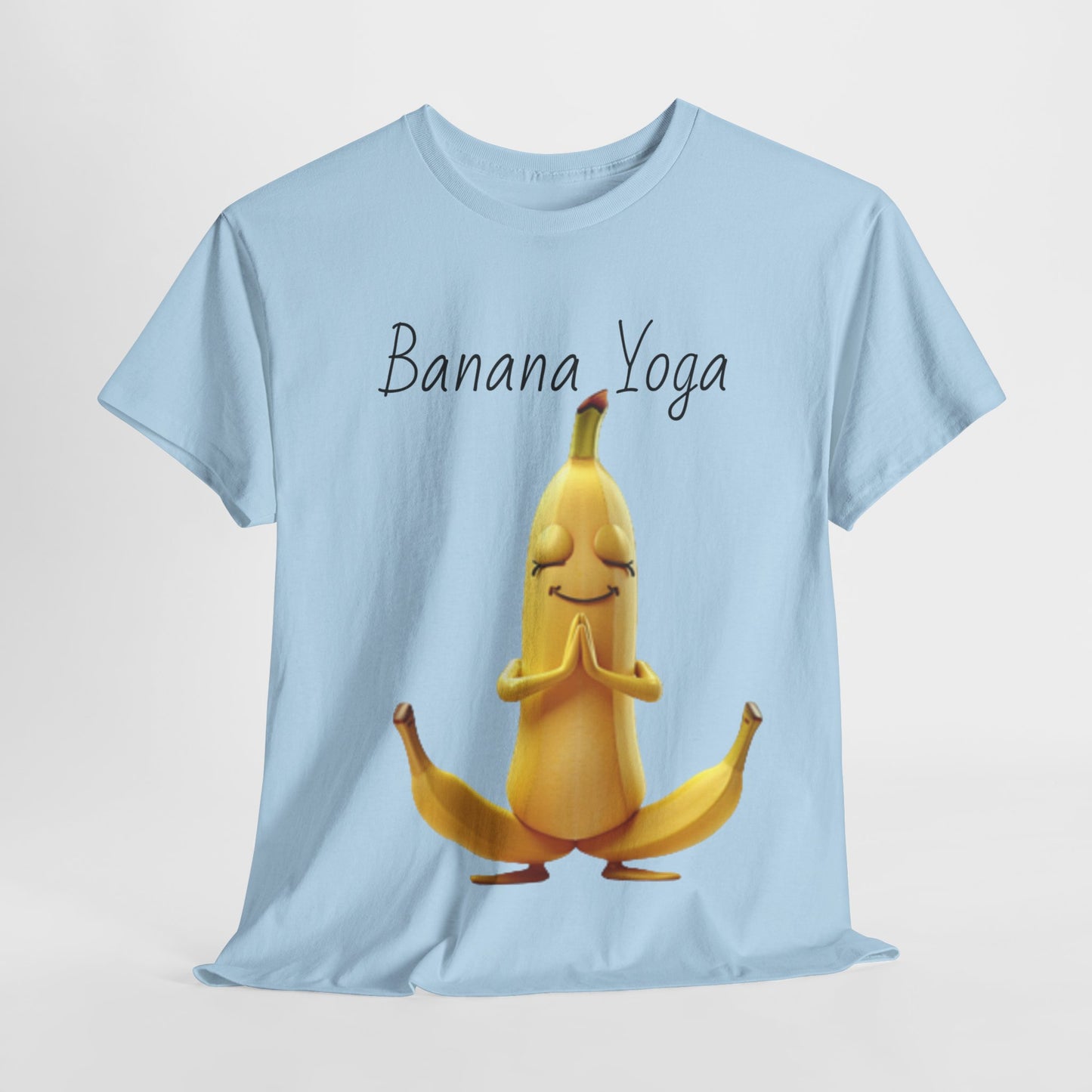 Banana Yoga Unisex Heavy Cotton Tee