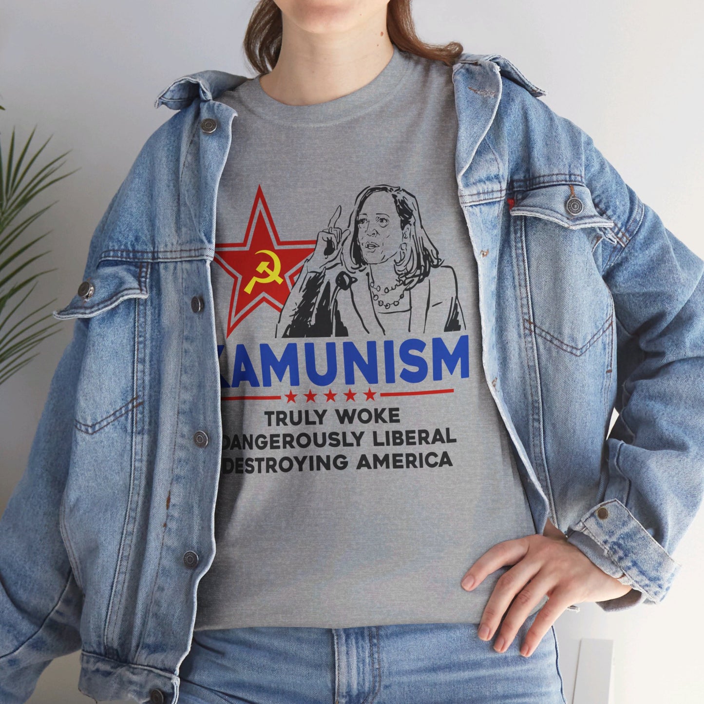 Kamunism2 Unisex Heavy Cotton Tee