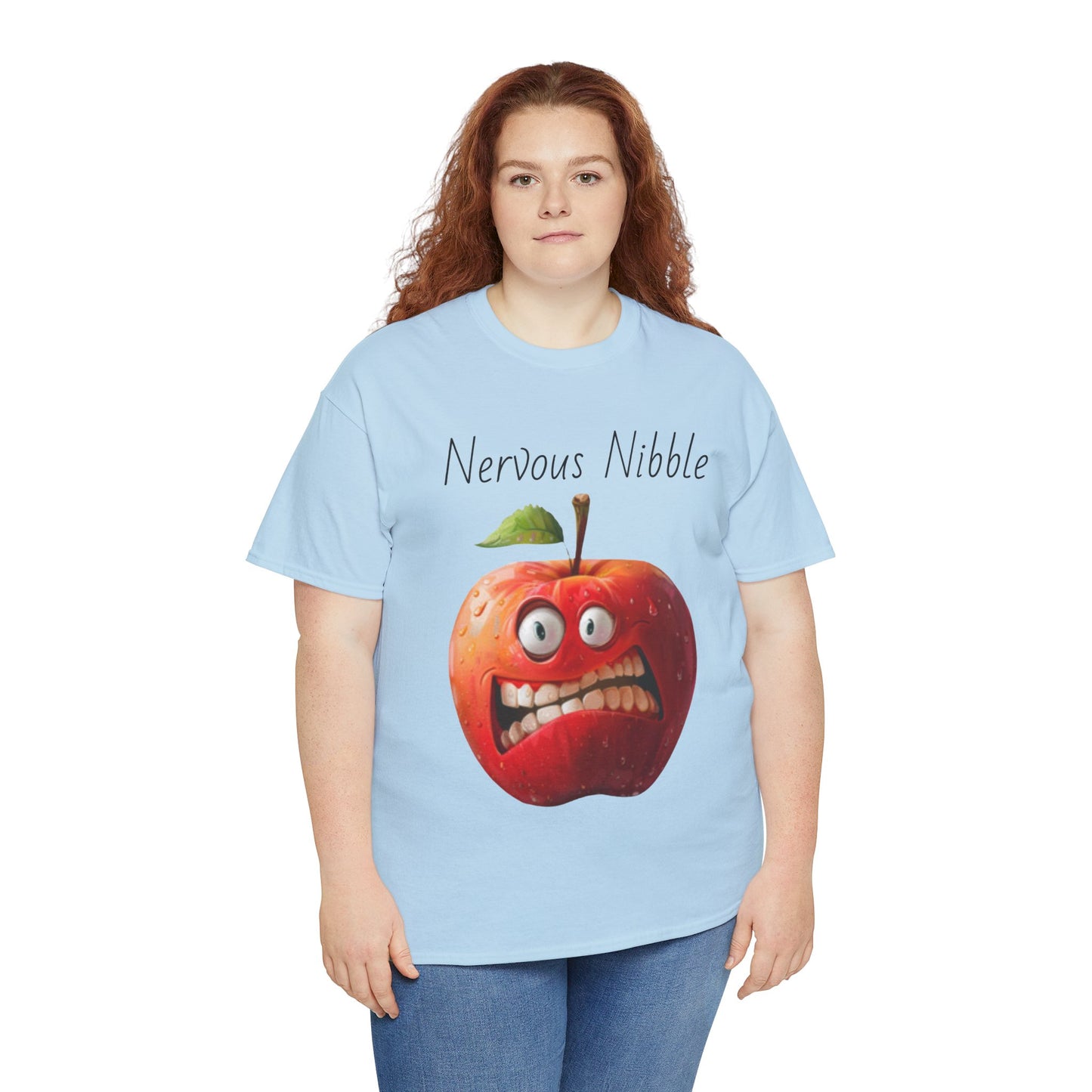 Nervous Nibble Unisex Heavy Cotton Tee