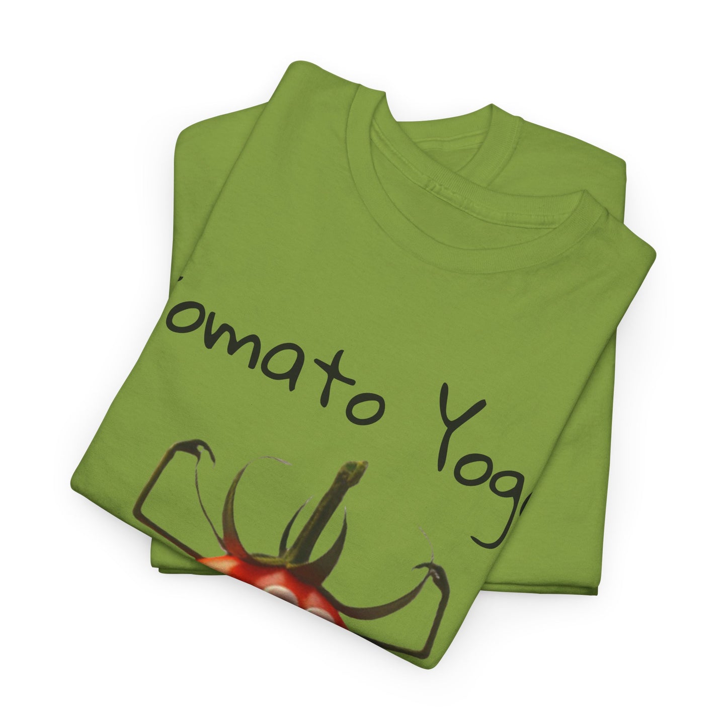 Tomato Yoga Unisex Heavy Cotton Tee