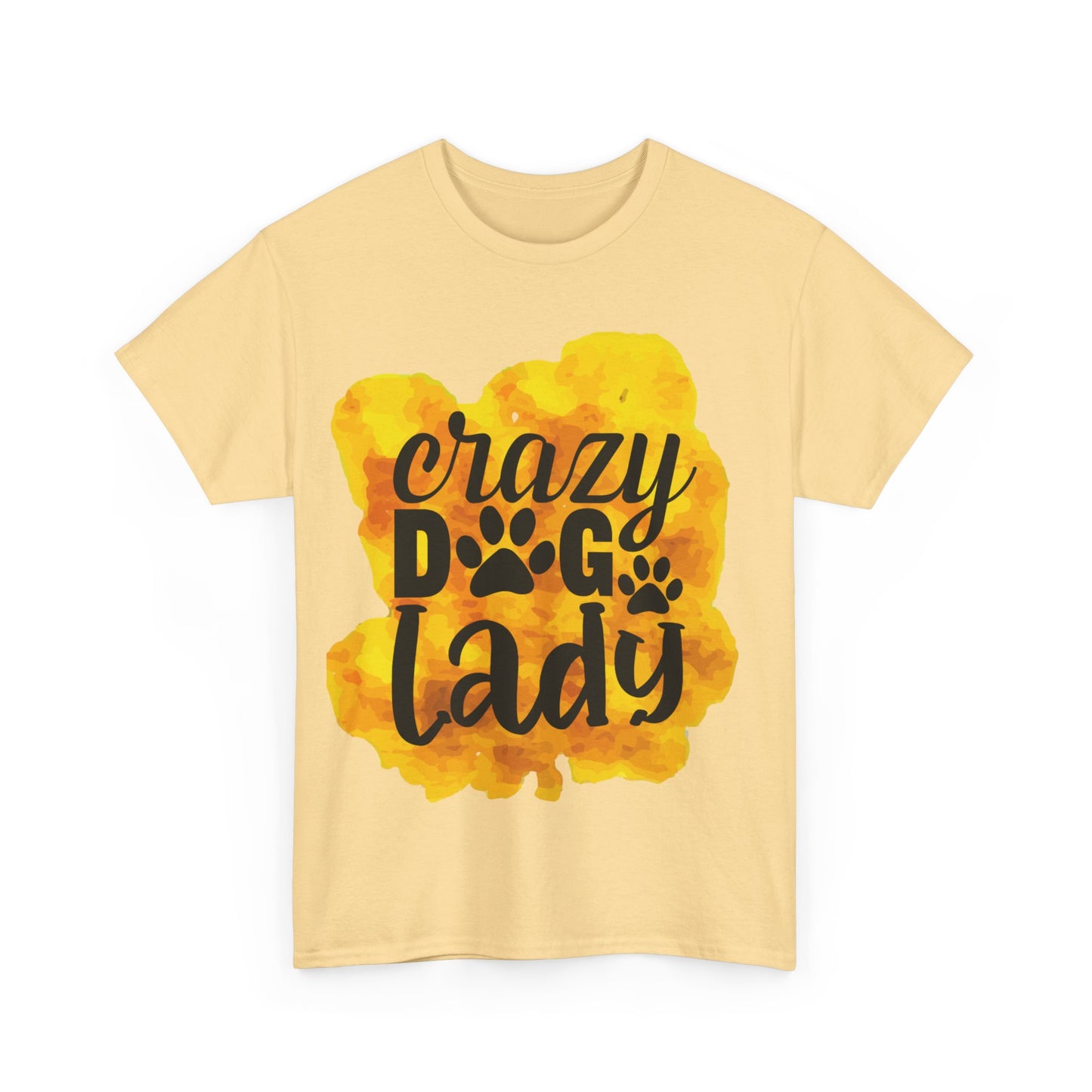 Crazy Dog Lady Unisex Heavy Cotton Tee