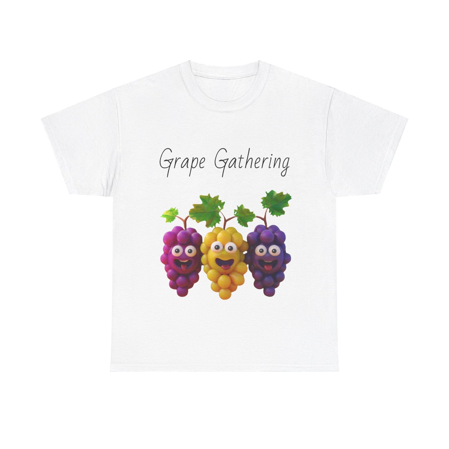 Grape Gathering Unisex Heavy Cotton Tee