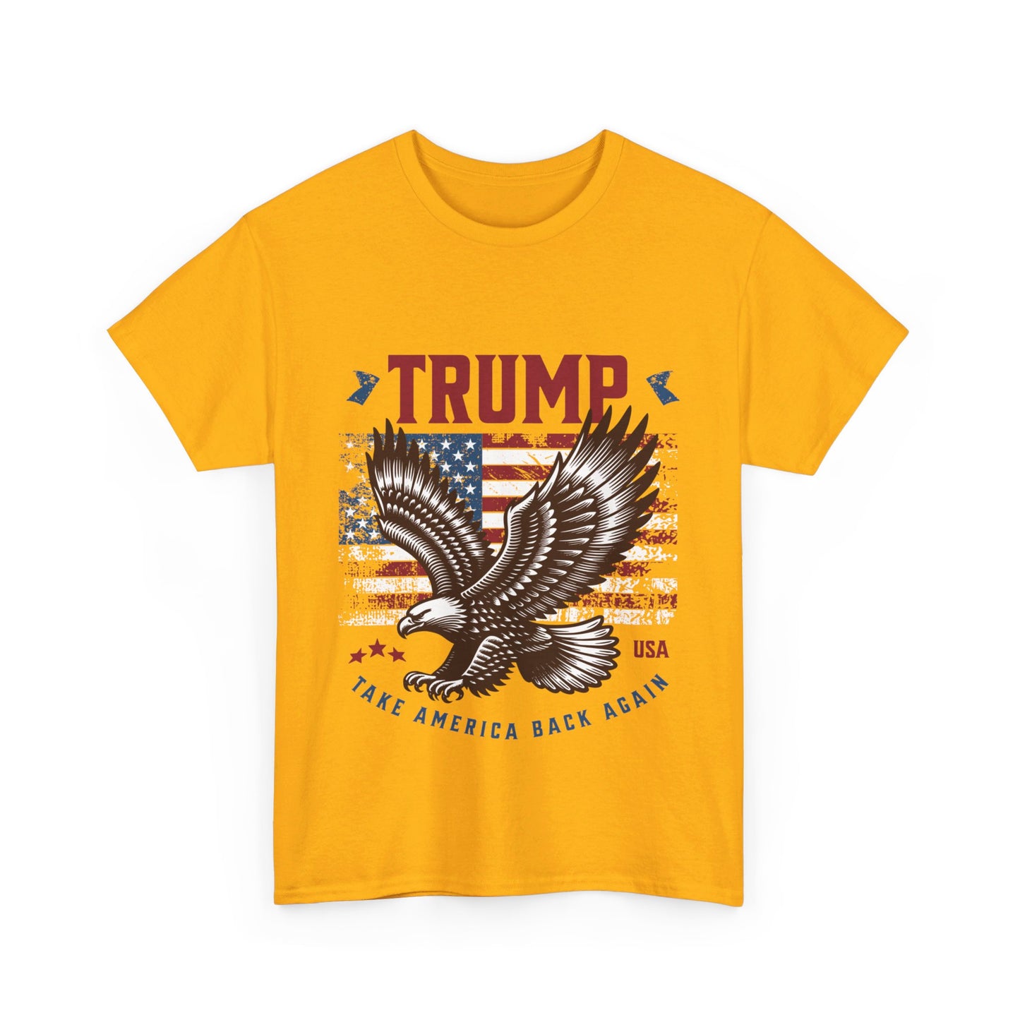 Trump MAGA Eagle Unisex Heavy Cotton Tee