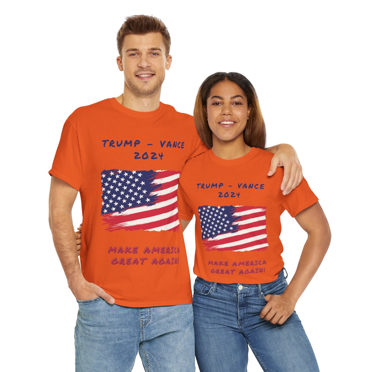 Trump Vance Unisex Heavy Cotton Tee