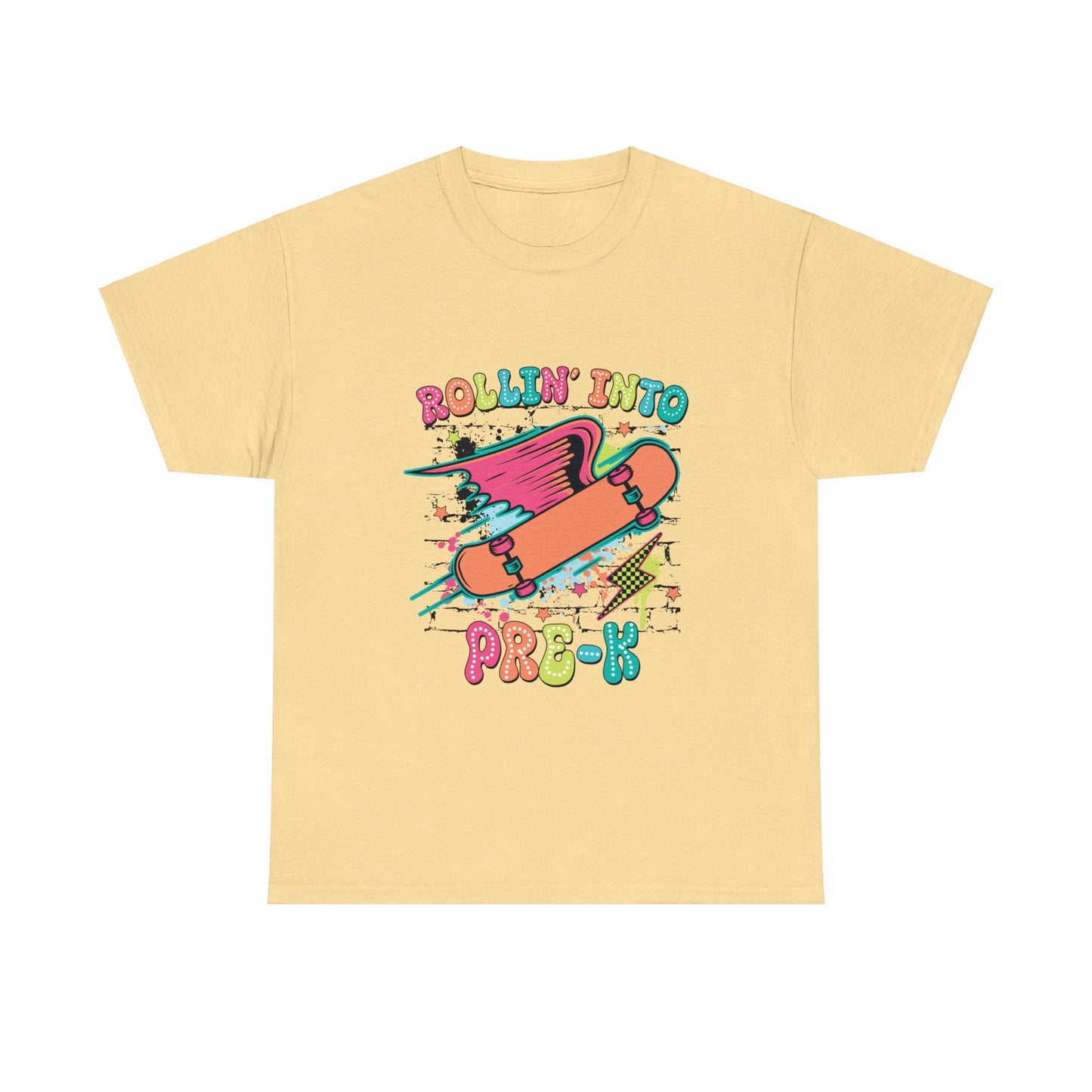 Rockin Into Pre K Unisex Heavy Cotton Tee