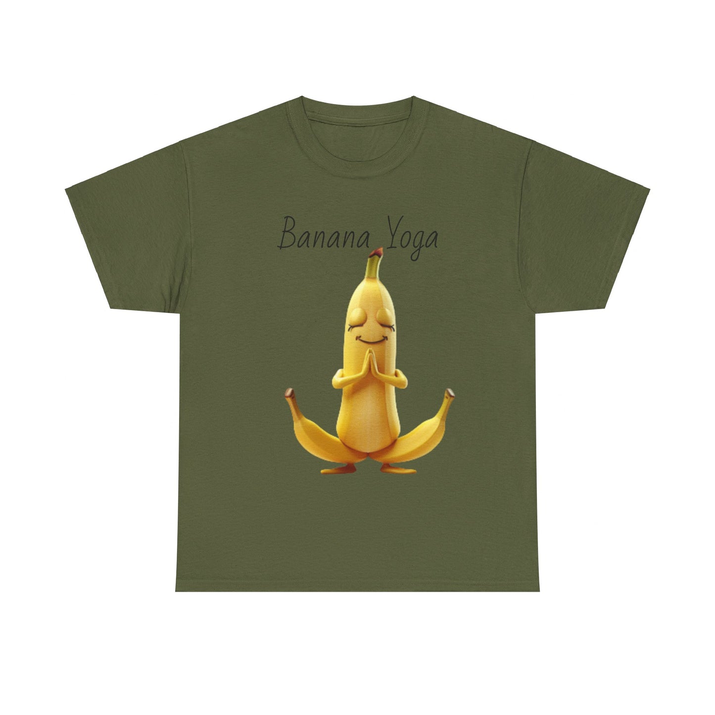 Banana Yoga Unisex Heavy Cotton Tee