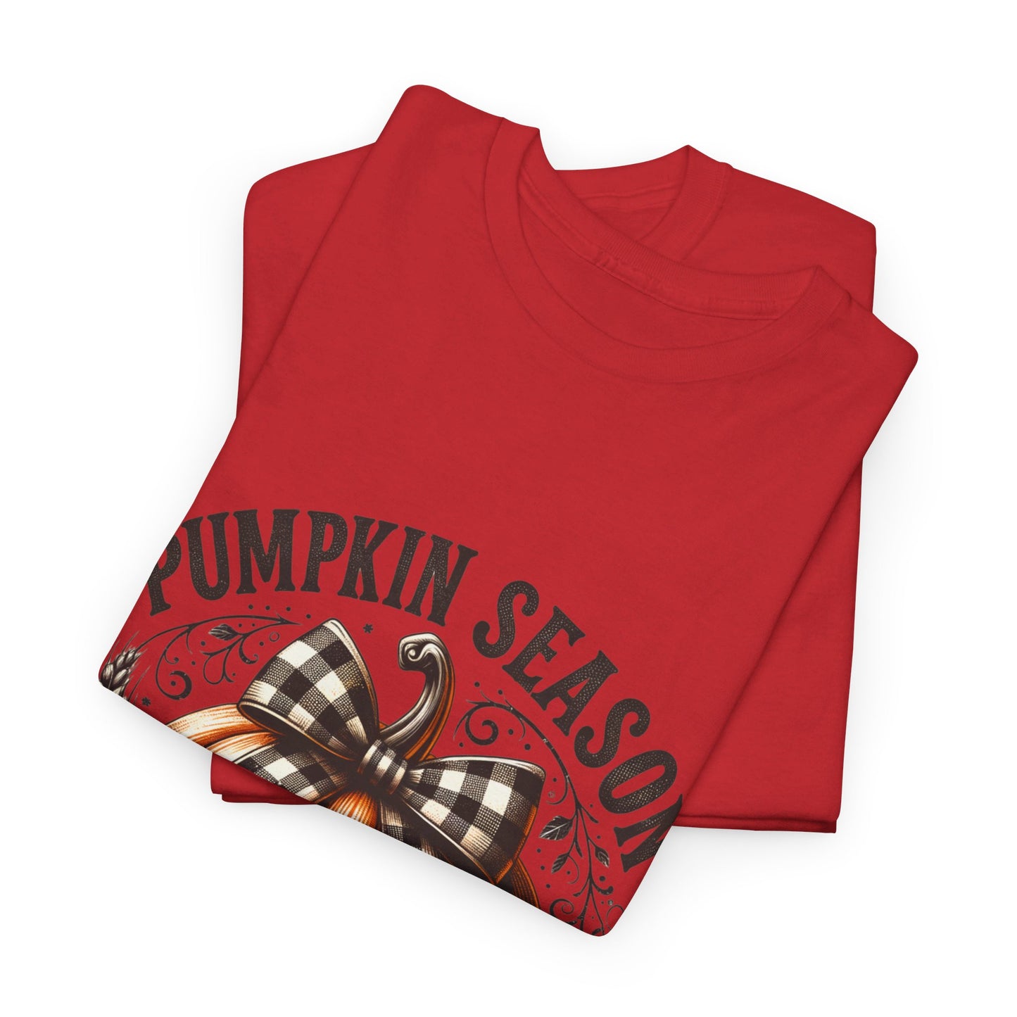 Pumpkin Season Unisex Heavy Cotton Tee