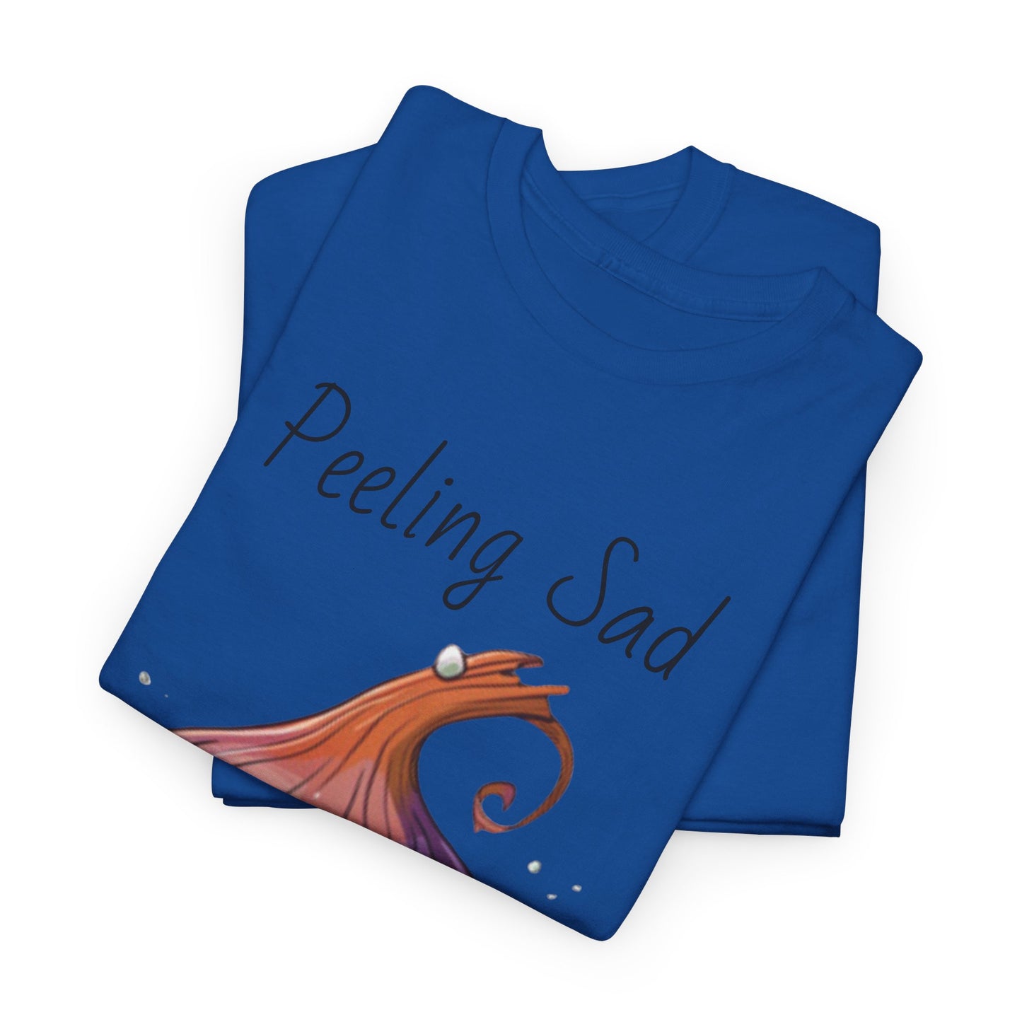 Peeling Sad Unisex Heavy Cotton Tee