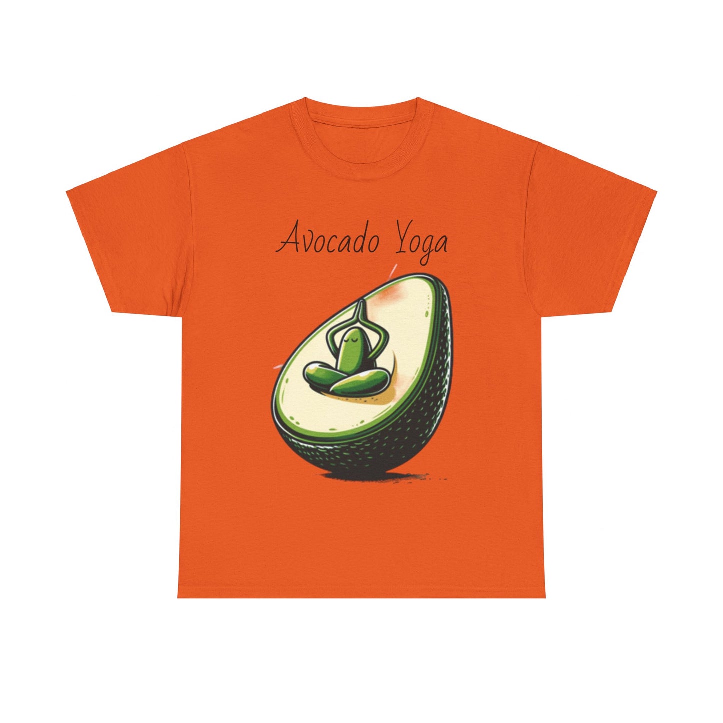 Avocado Yoga Unisex Heavy Cotton Tee