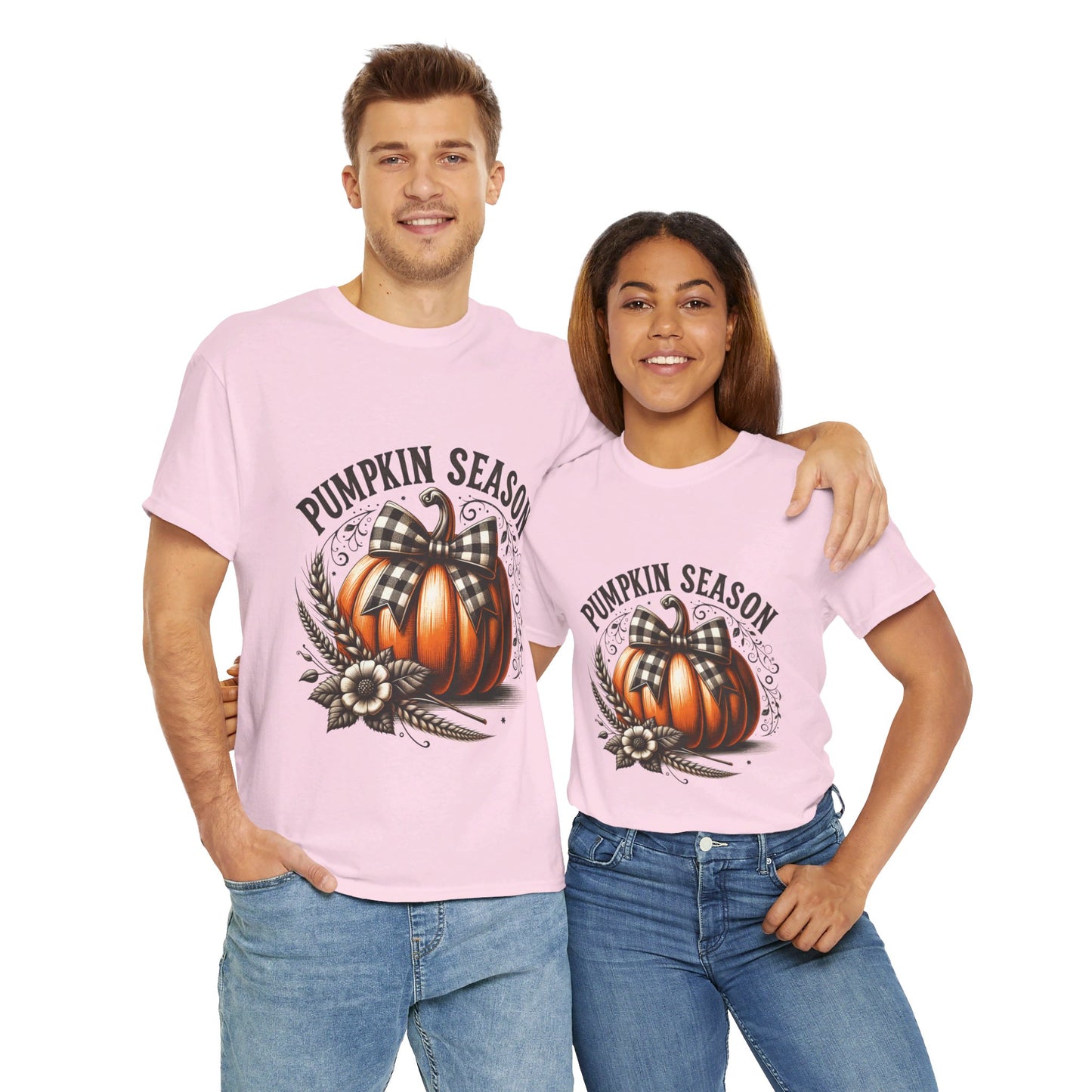 Pumpkin Season Unisex Heavy Cotton Tee