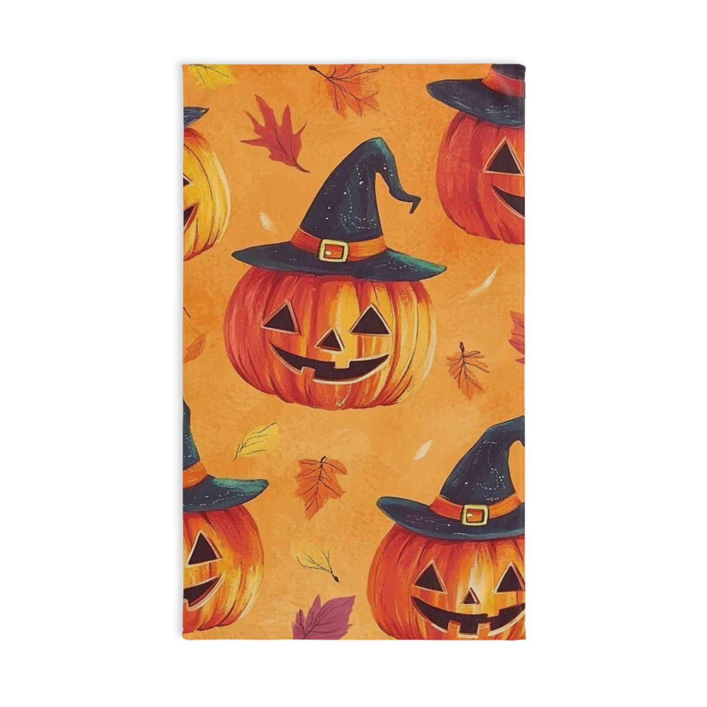 Halloween Pumpkin Hand Towel