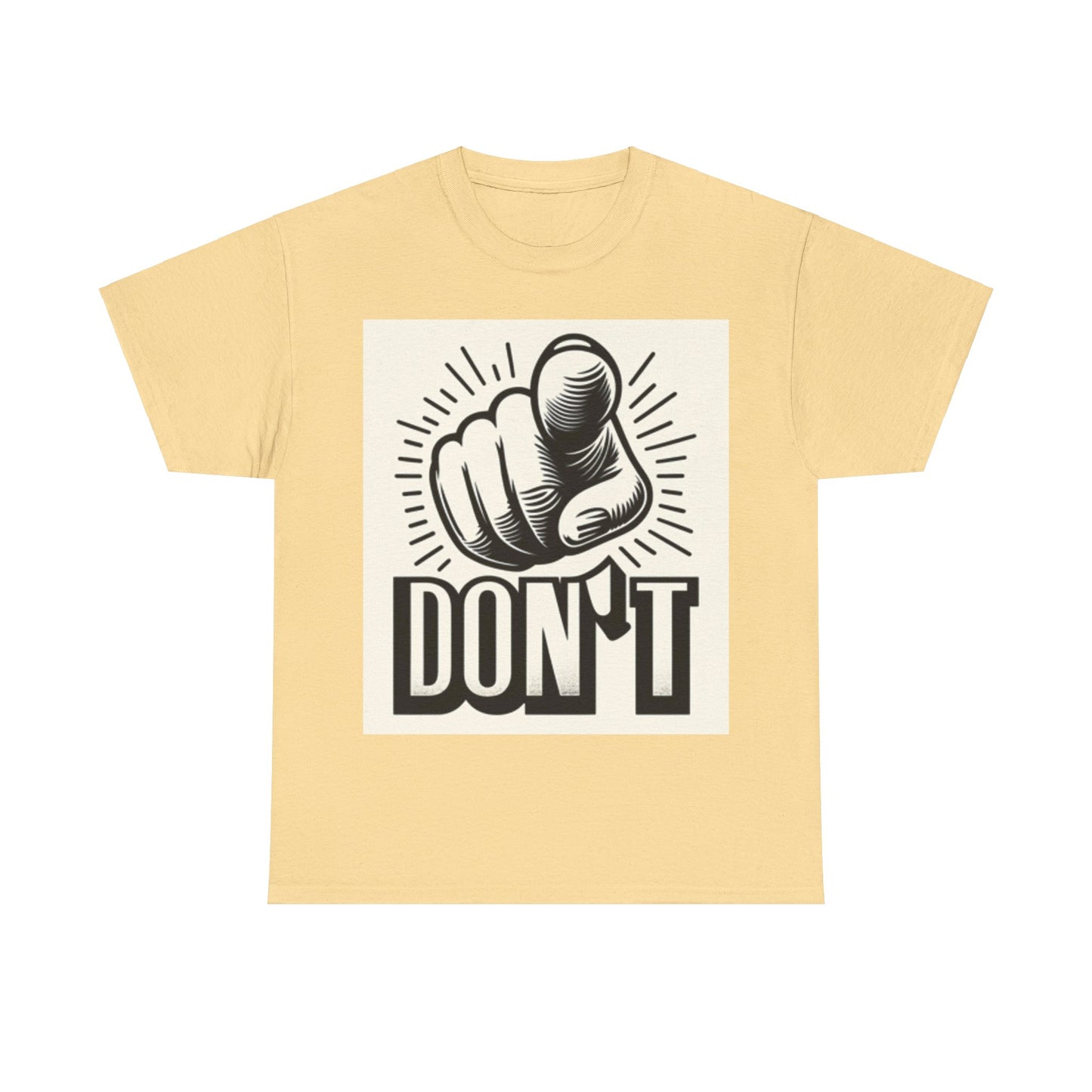 Don't Finger Unisex Heavy Cotton Tee