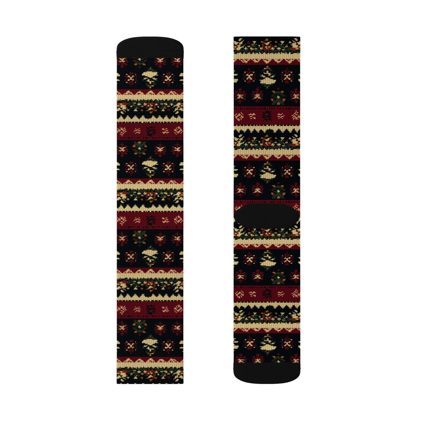 Ugly Sweater Collection 6 Sublimation Socks