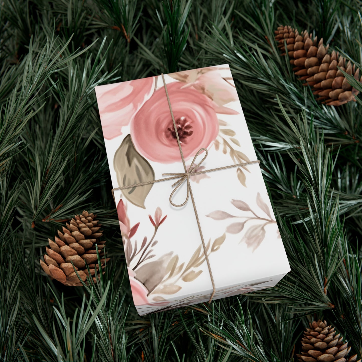 Dusty Rose Gift Wrap Papers