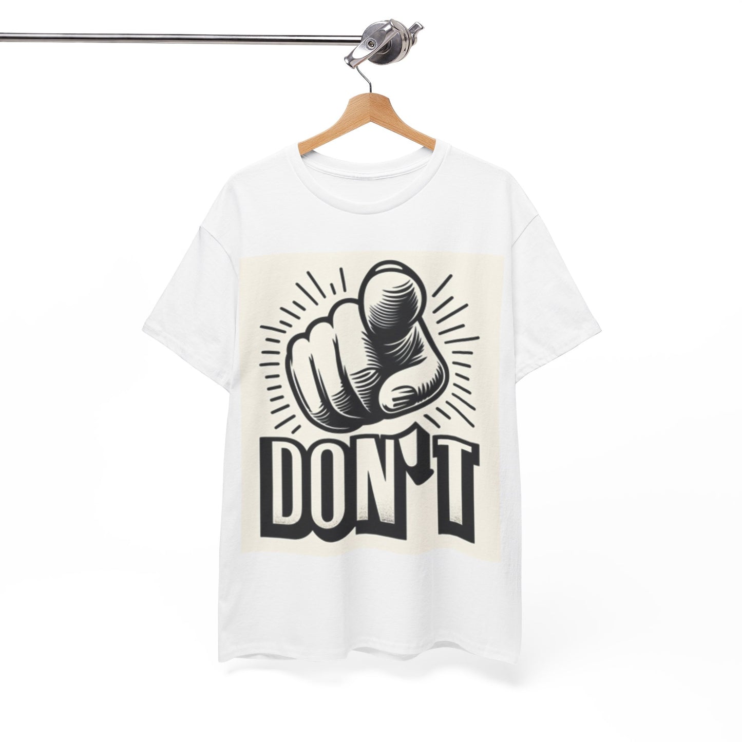 Don't Finger Unisex Heavy Cotton Tee