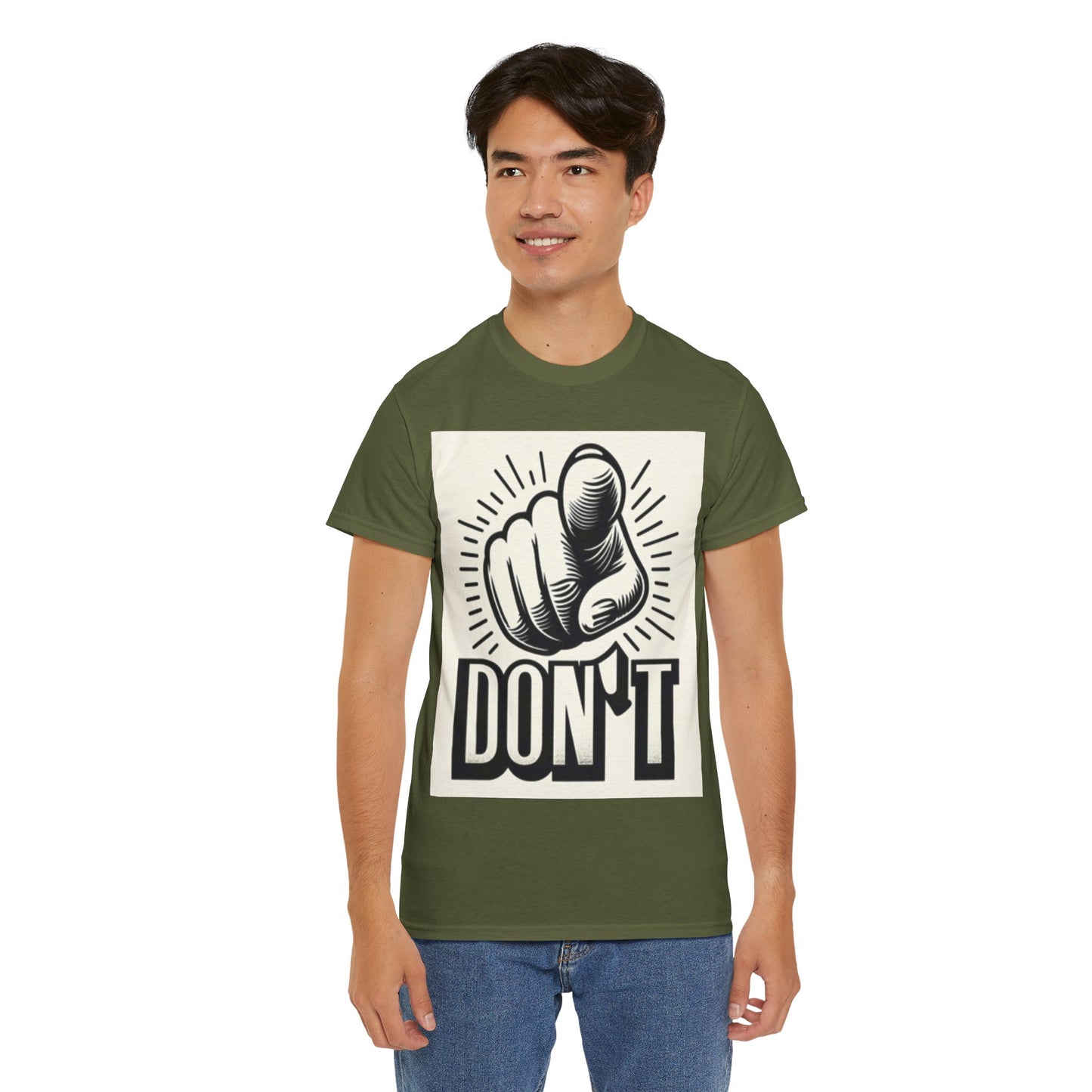 Don't Finger Unisex Heavy Cotton Tee