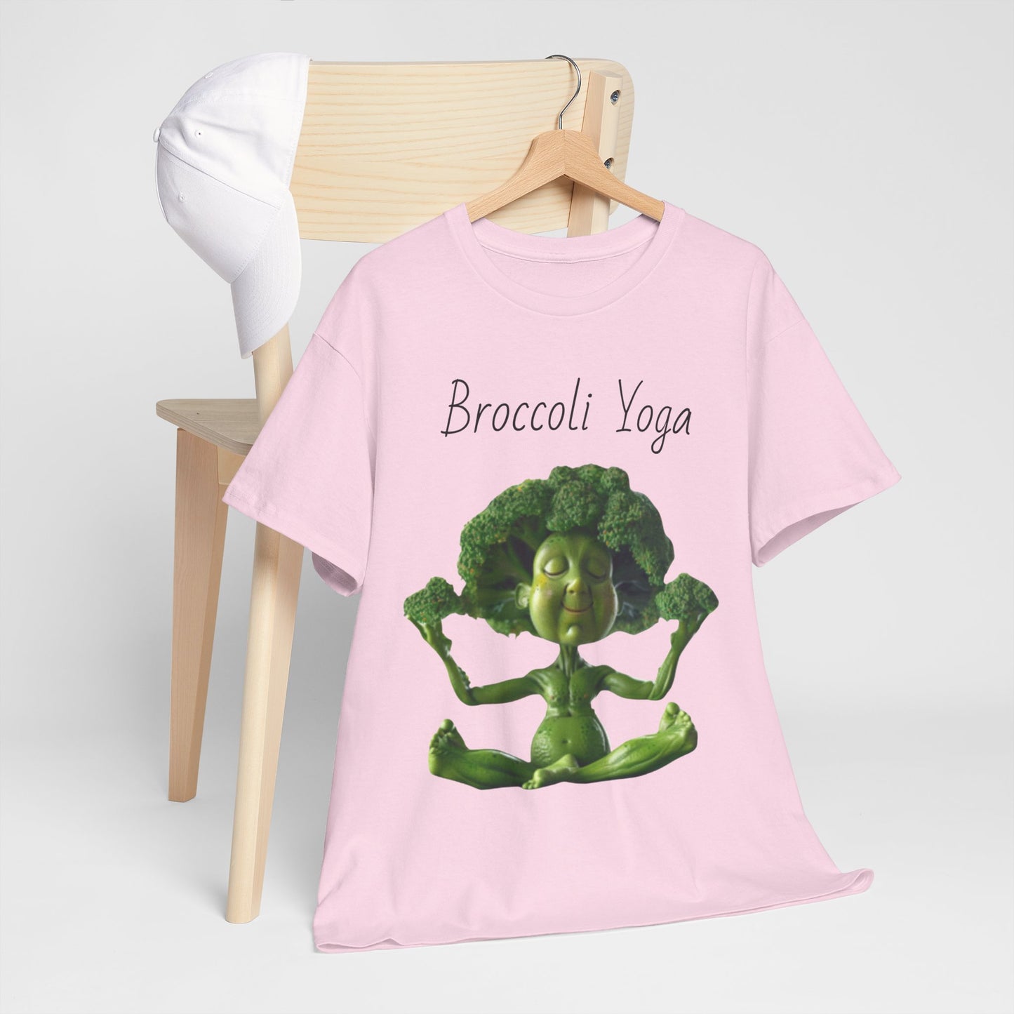 Broccoli Yoga Unisex Heavy Cotton Tee