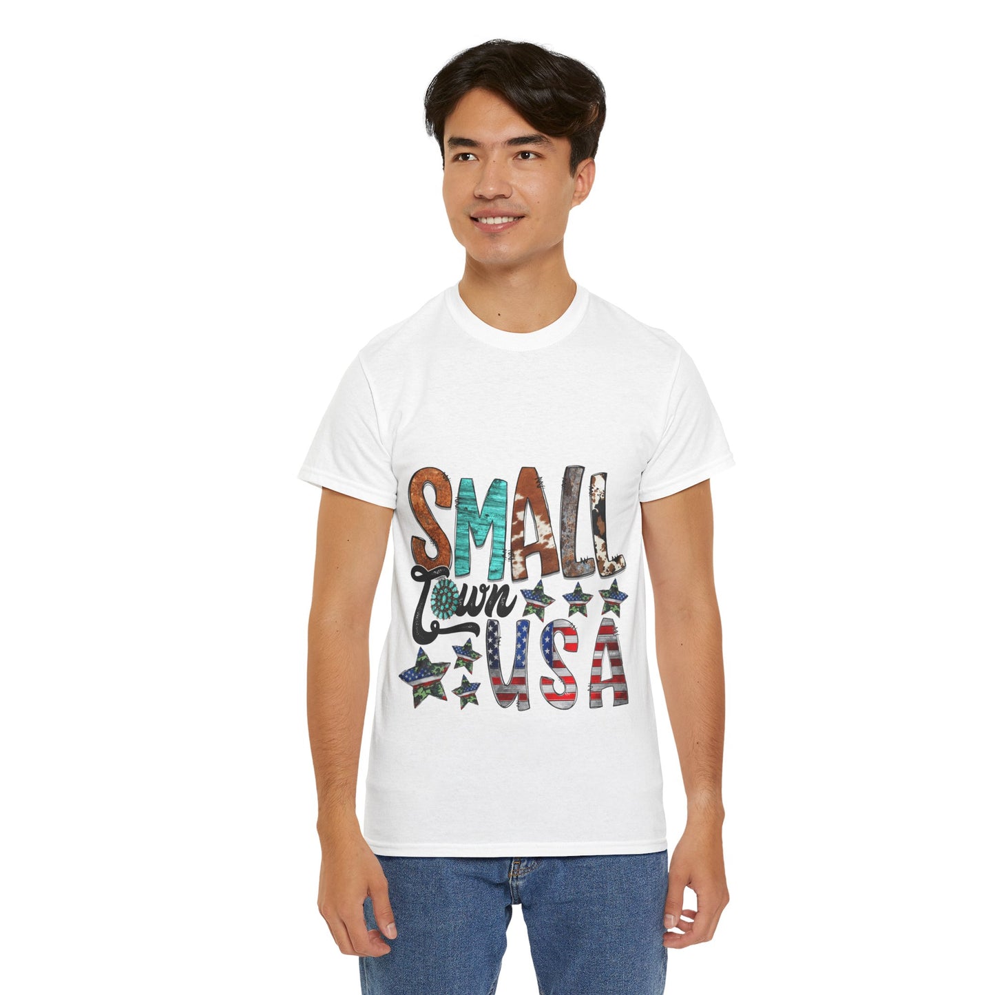 Small Town USA Unisex Heavy Cotton Tee