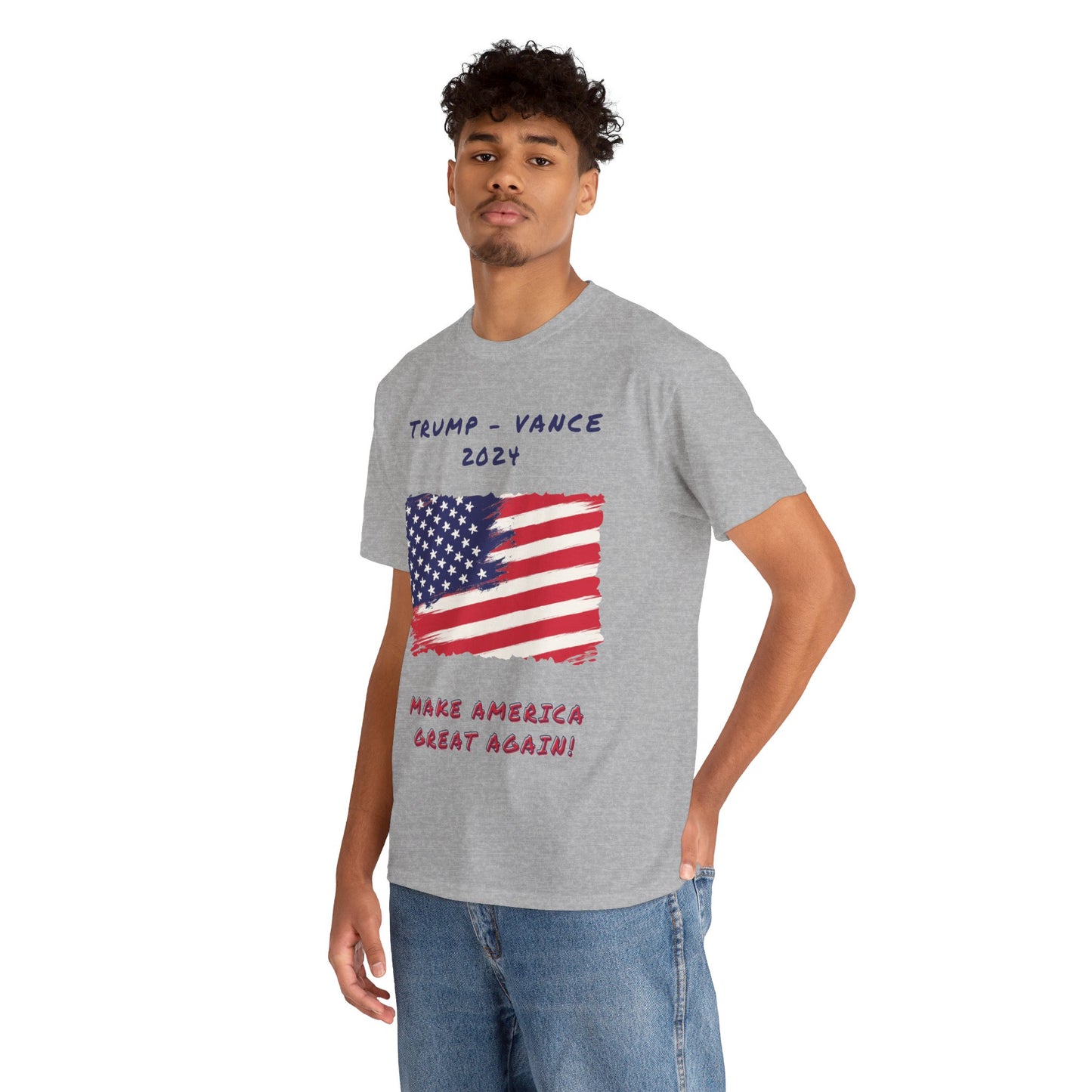 Trump Vance Unisex Heavy Cotton Tee