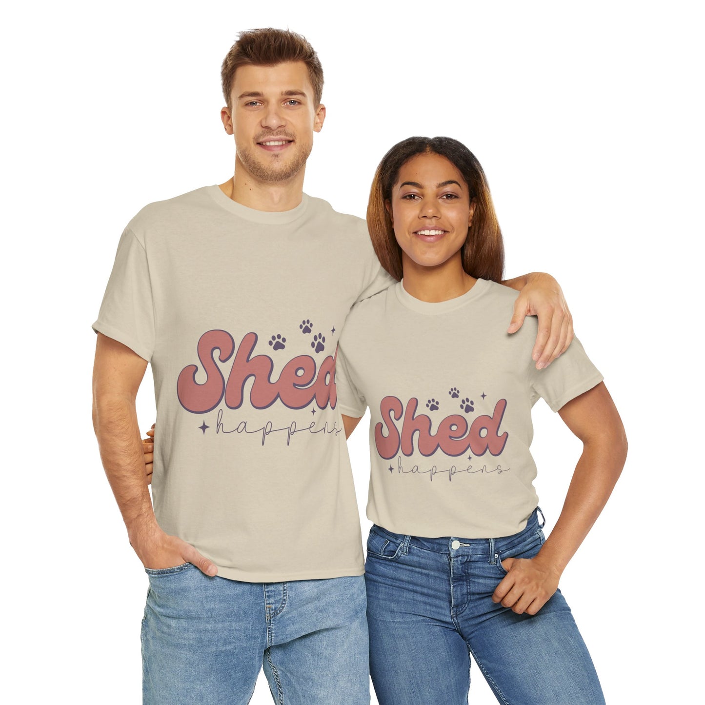 Shed Happens Unisex Heavy Cotton Tee