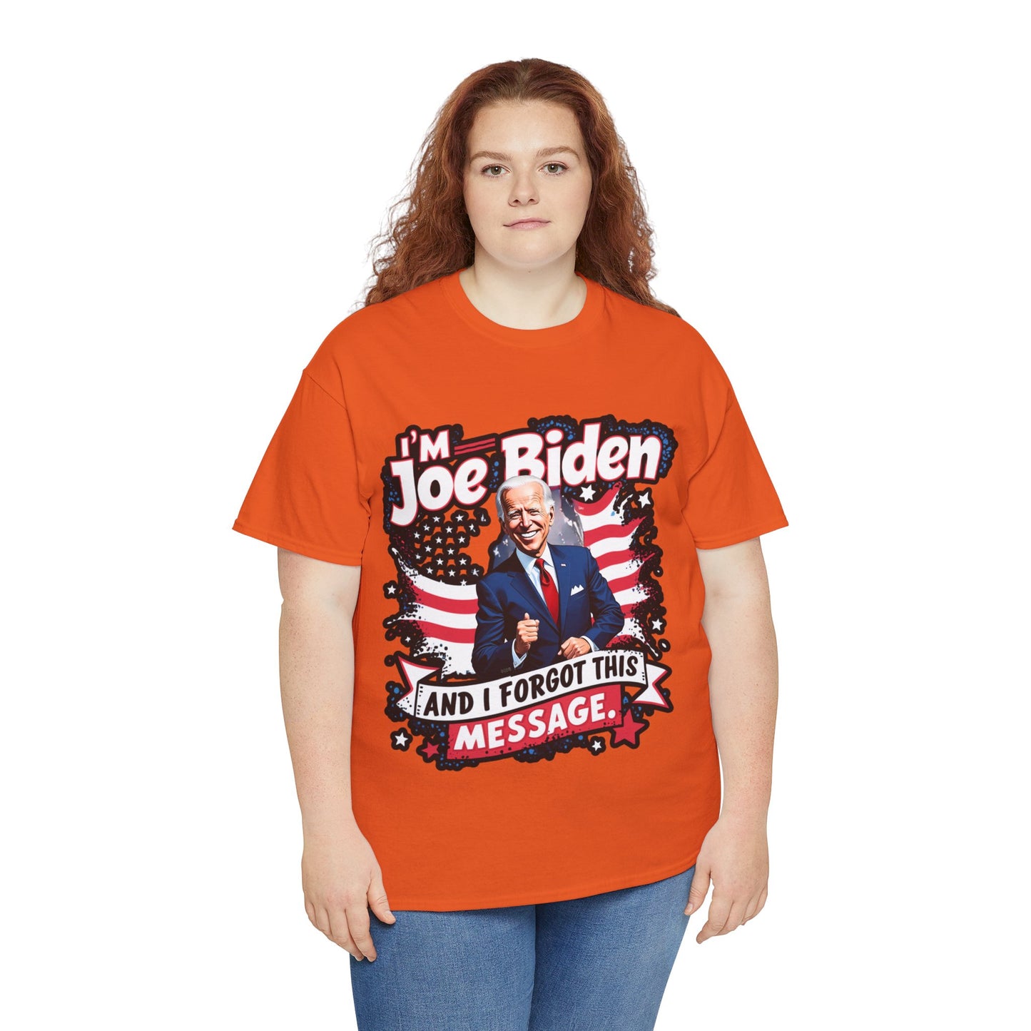 Biden I Forgot Unisex Heavy Cotton Tee