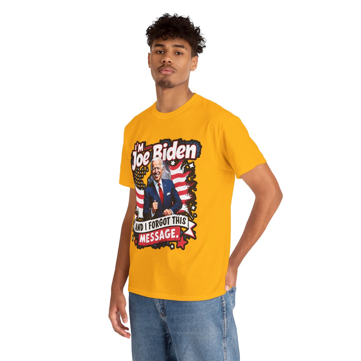 Biden I Forgot Unisex Heavy Cotton Tee