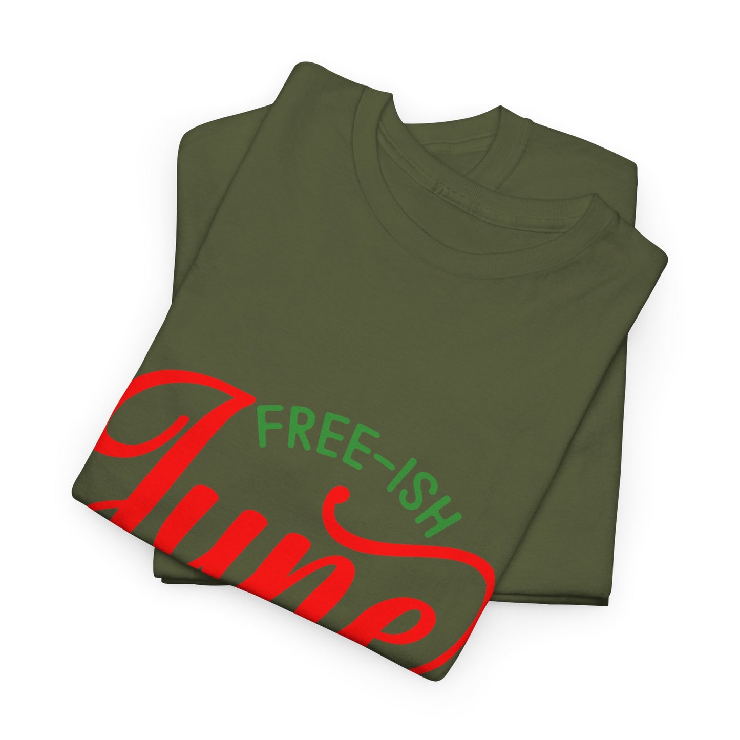 Juneteenth Free-ish Unisex Heavy Cotton Tee