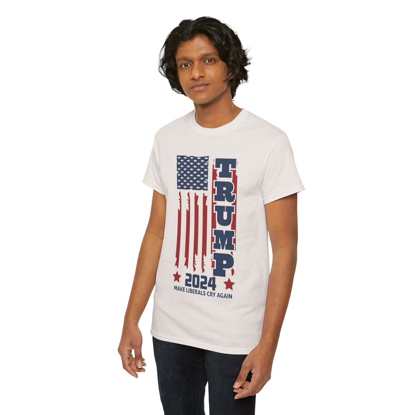 Trump 2024 A Unisex Heavy Cotton Tee