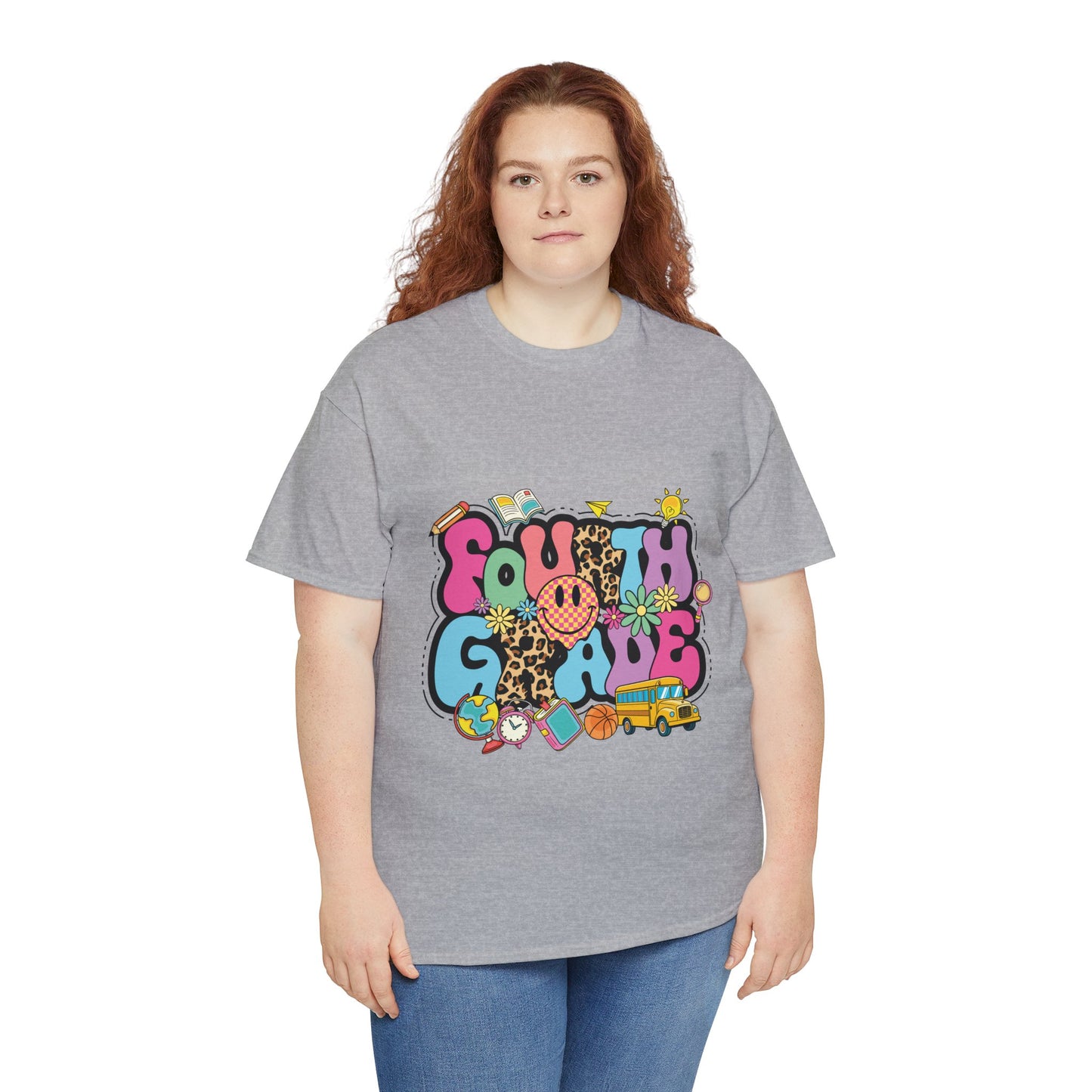 Fourth Grade Unisex Heavy Cotton Tee