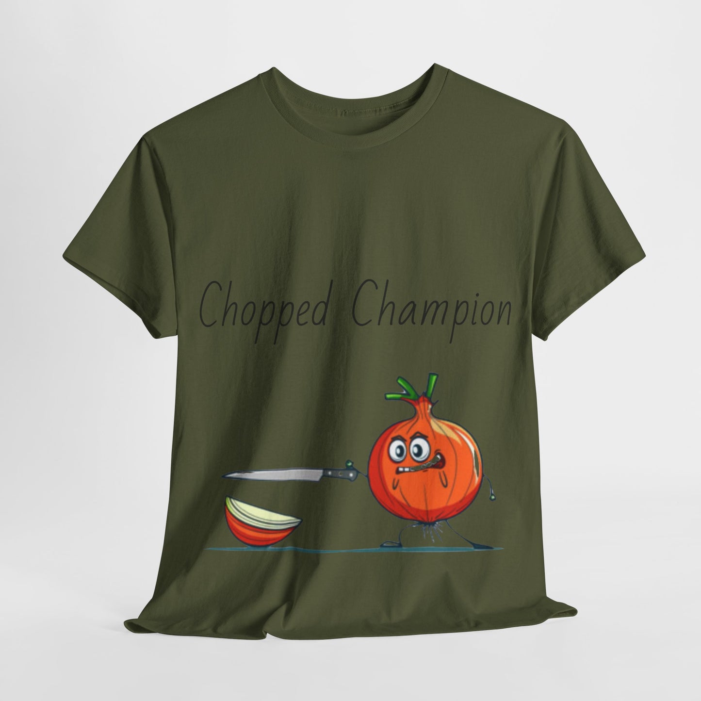 Chopped Champion Unisex Heavy Cotton Tee