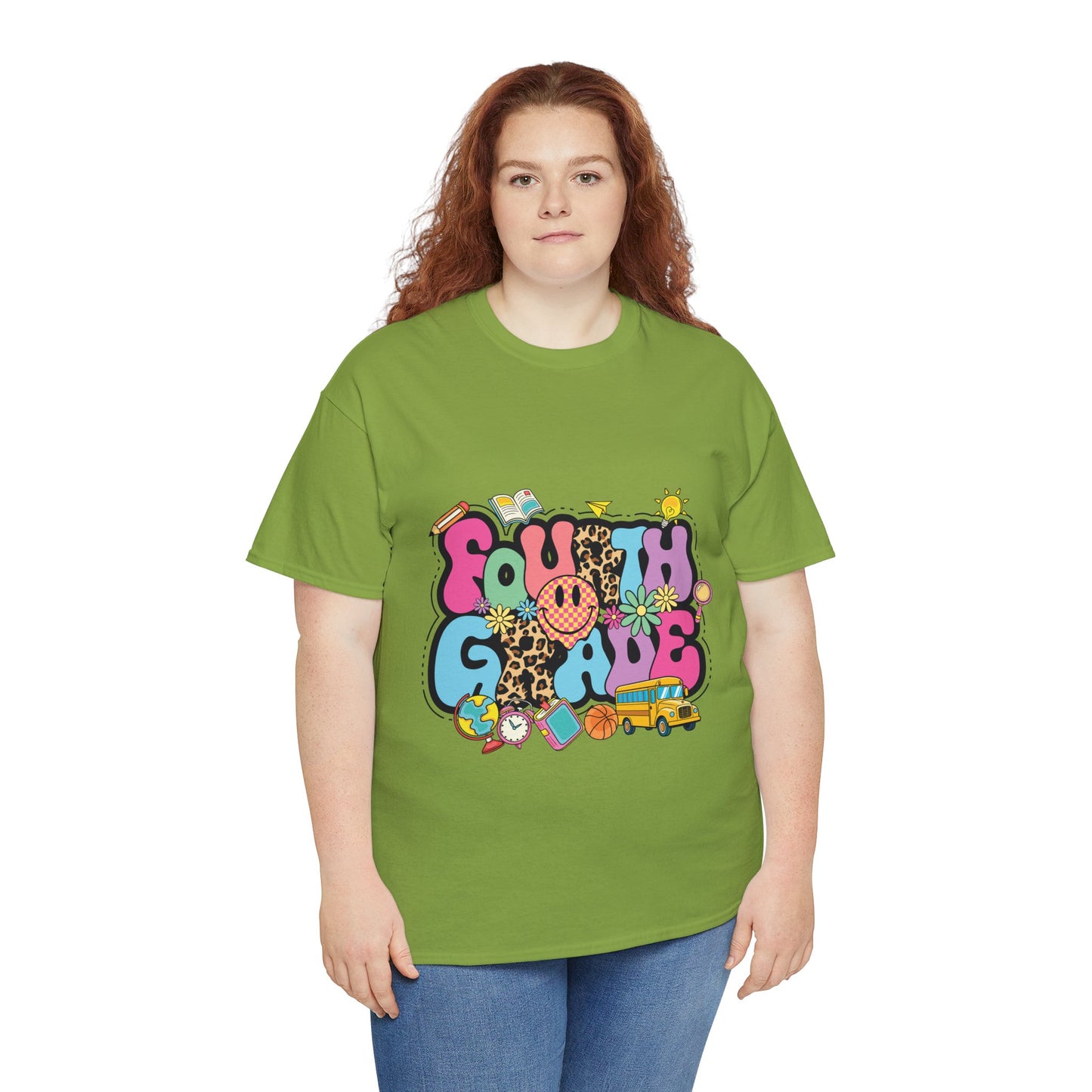 Fourth Grade Unisex Heavy Cotton Tee