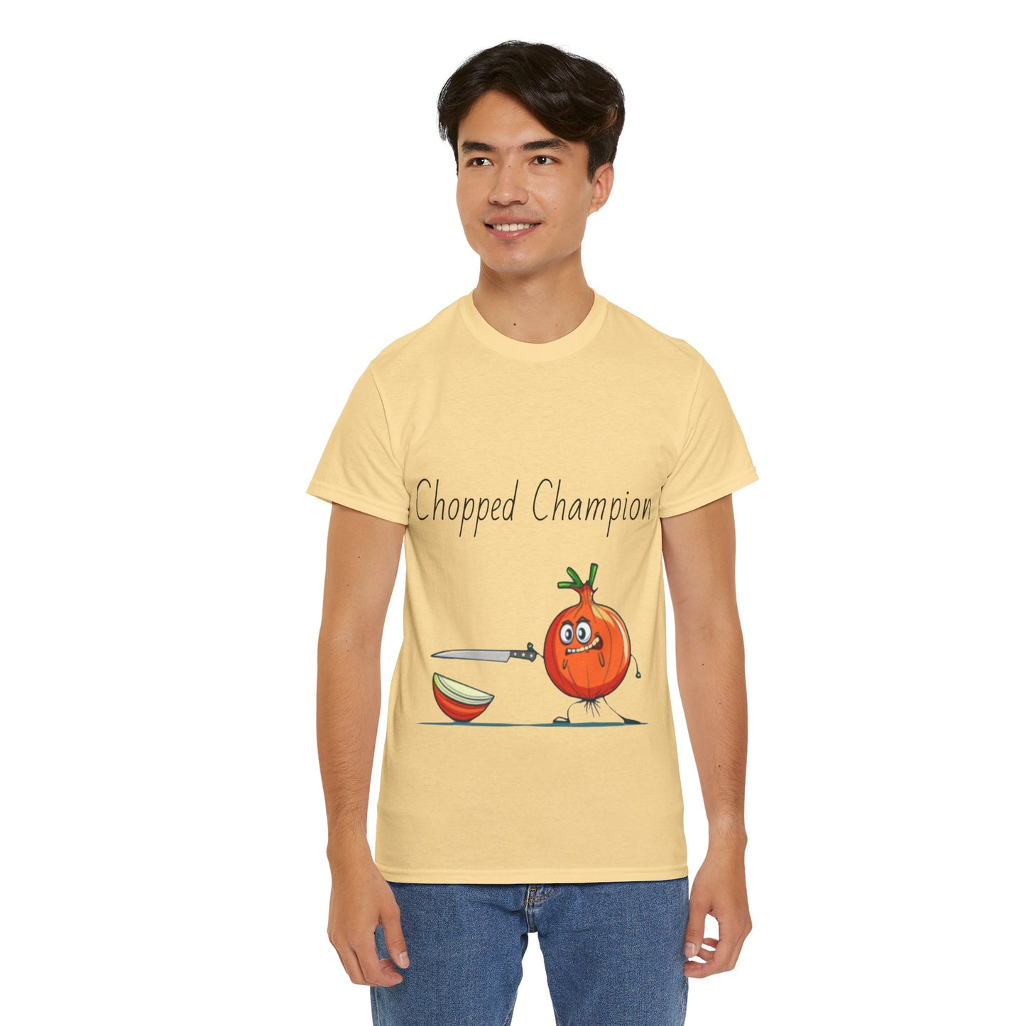 Chopped Champion Unisex Heavy Cotton Tee