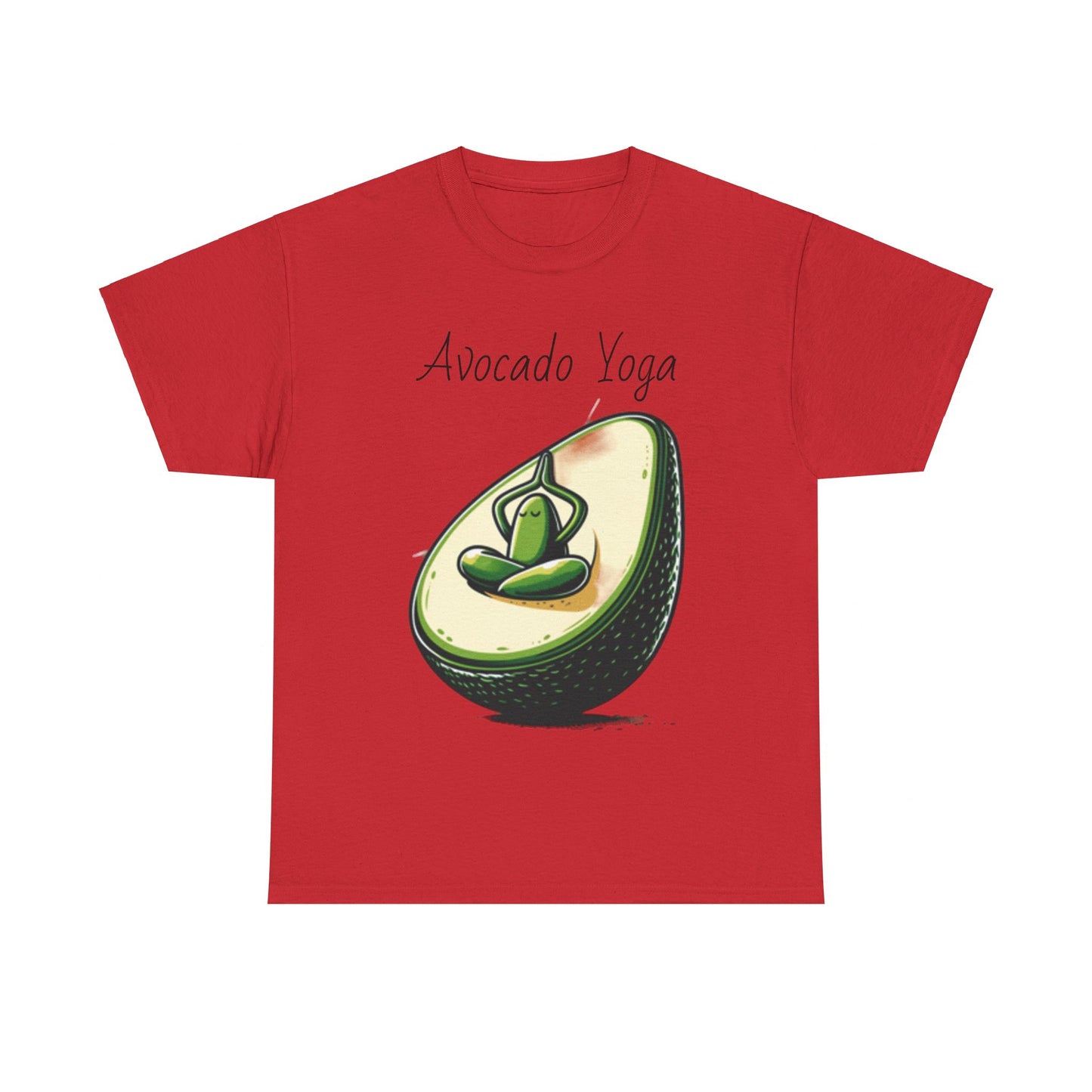 Avocado Yoga Unisex Heavy Cotton Tee