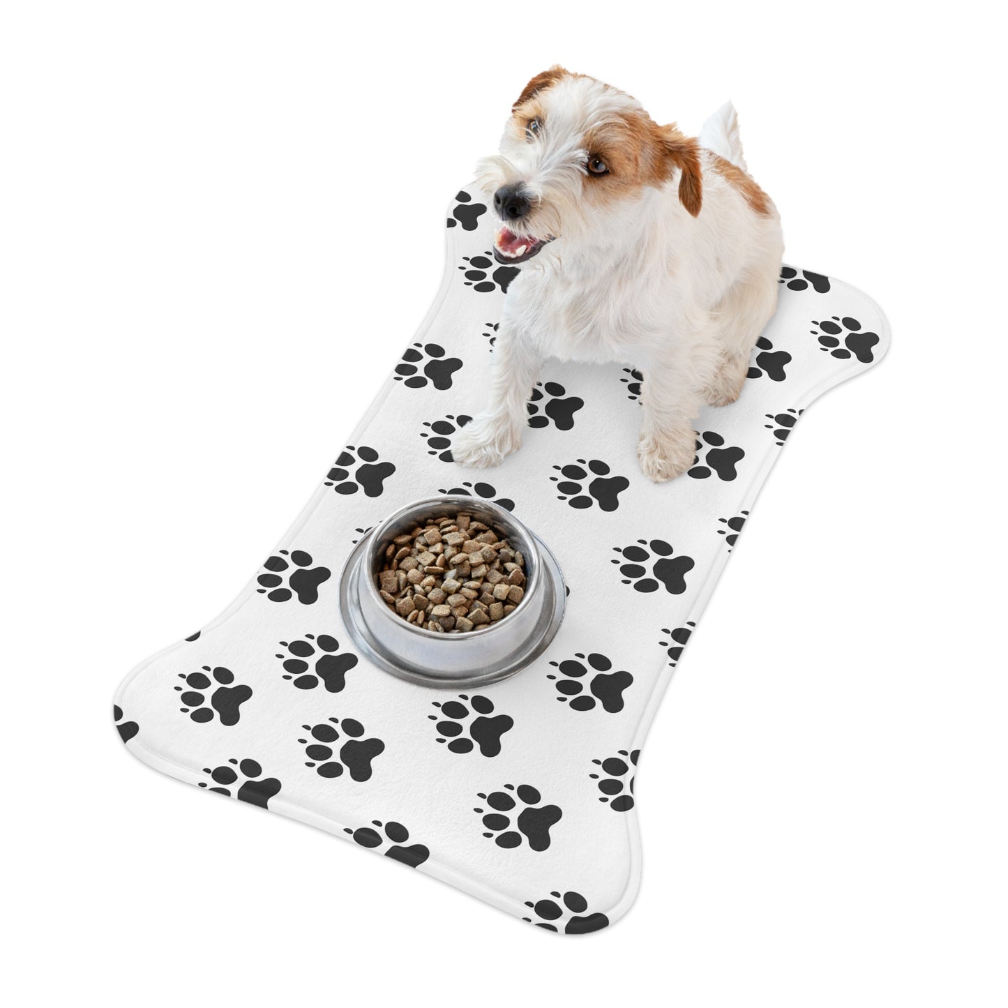 Paw Print Pet Feeding Mats