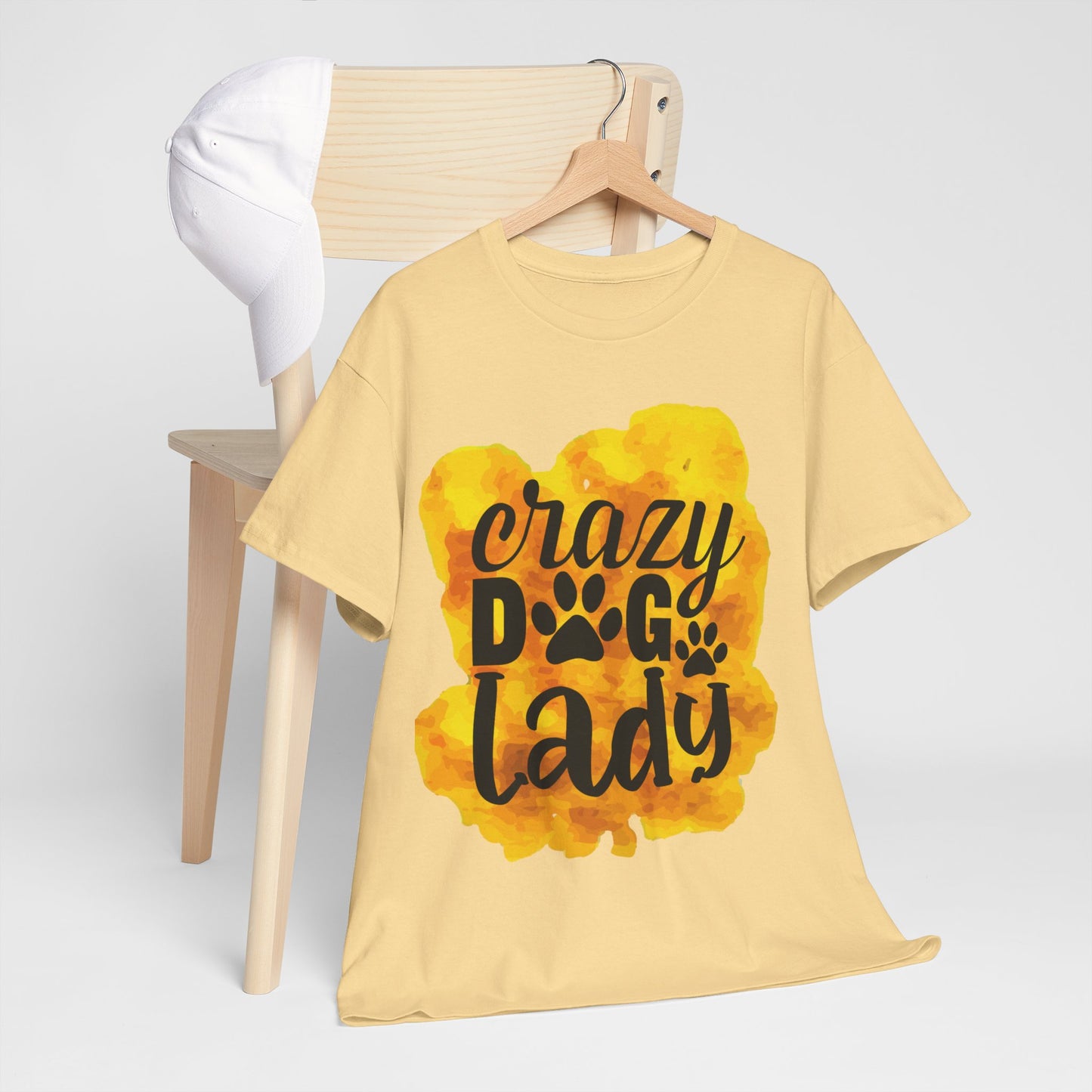 Crazy Dog Lady Unisex Heavy Cotton Tee