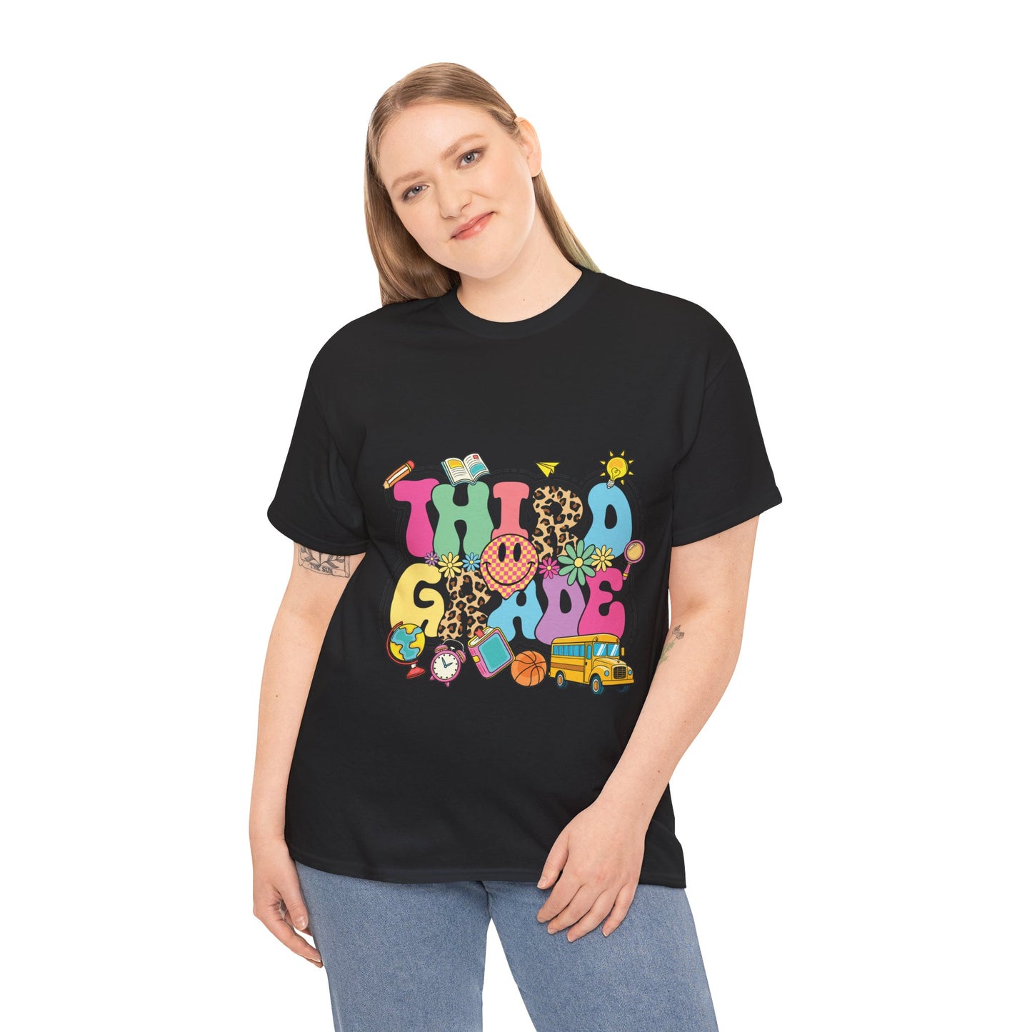 Third Grade Unisex Heavy Cotton Tee