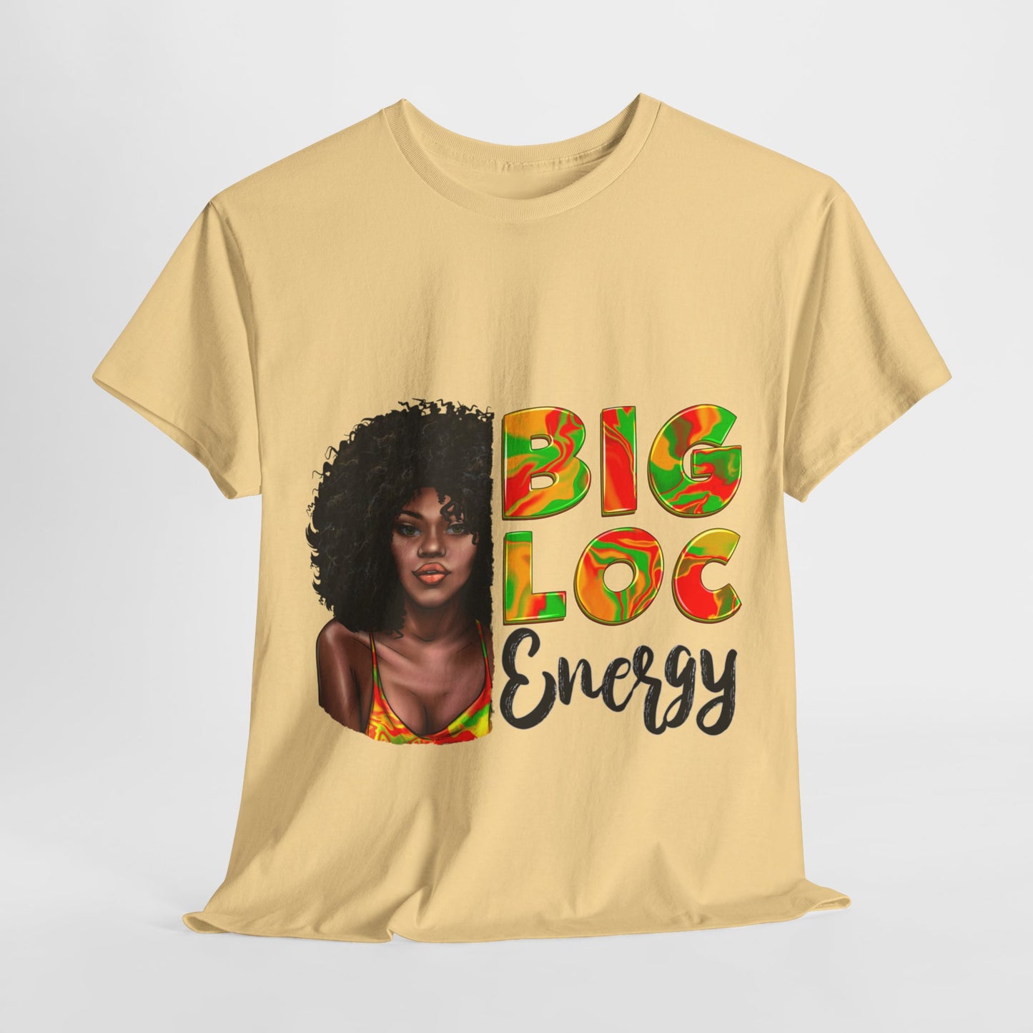 Big Loc Energy Unisex Heavy Cotton Tee