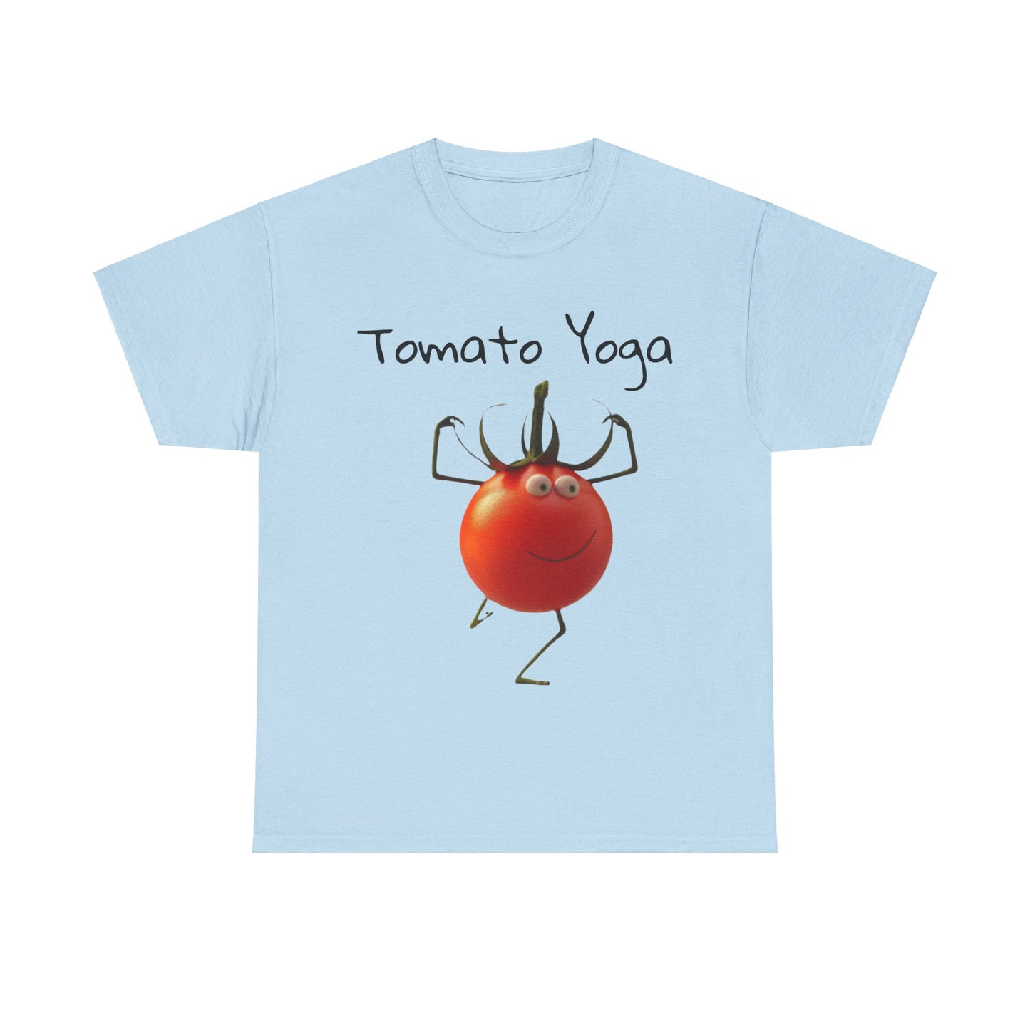 Tomato Yoga Unisex Heavy Cotton Tee