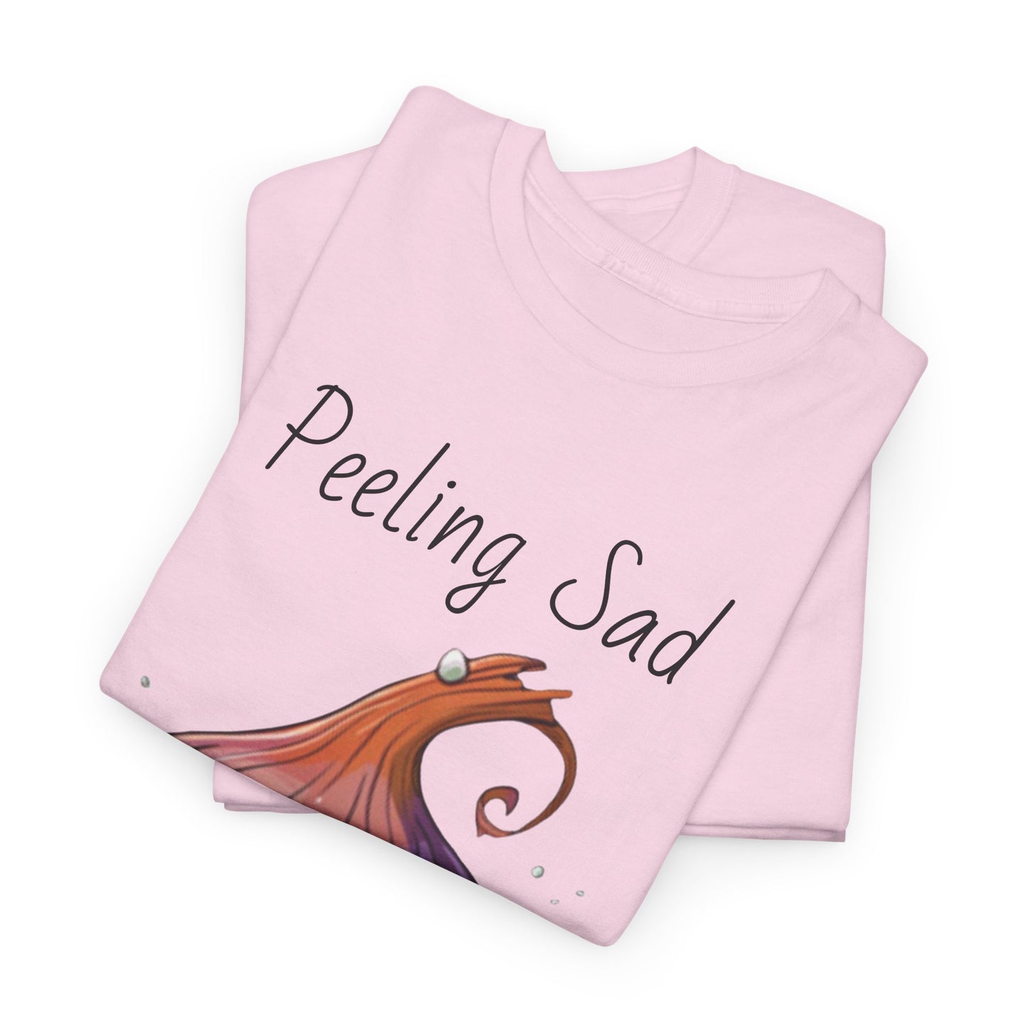 Peeling Sad Unisex Heavy Cotton Tee