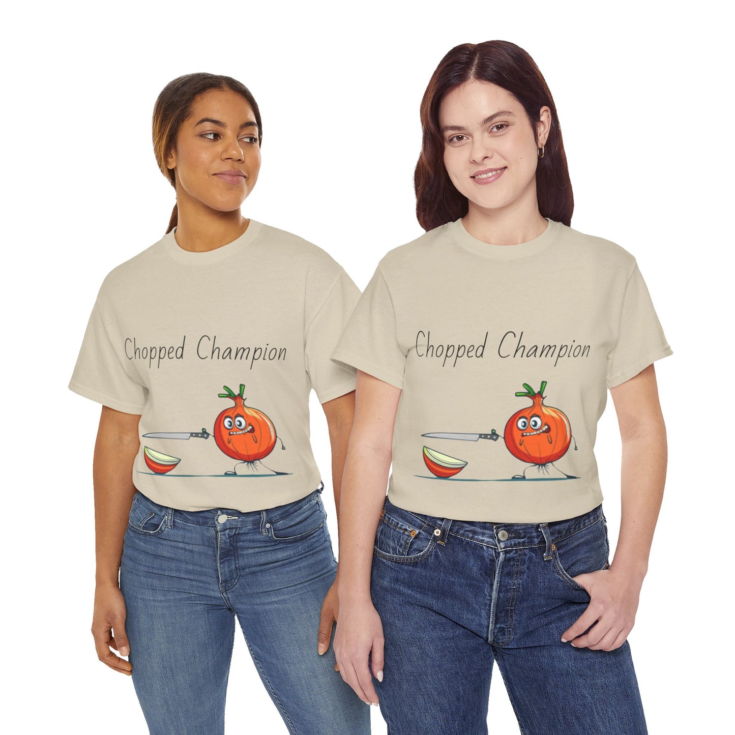 Chopped Champion Unisex Heavy Cotton Tee