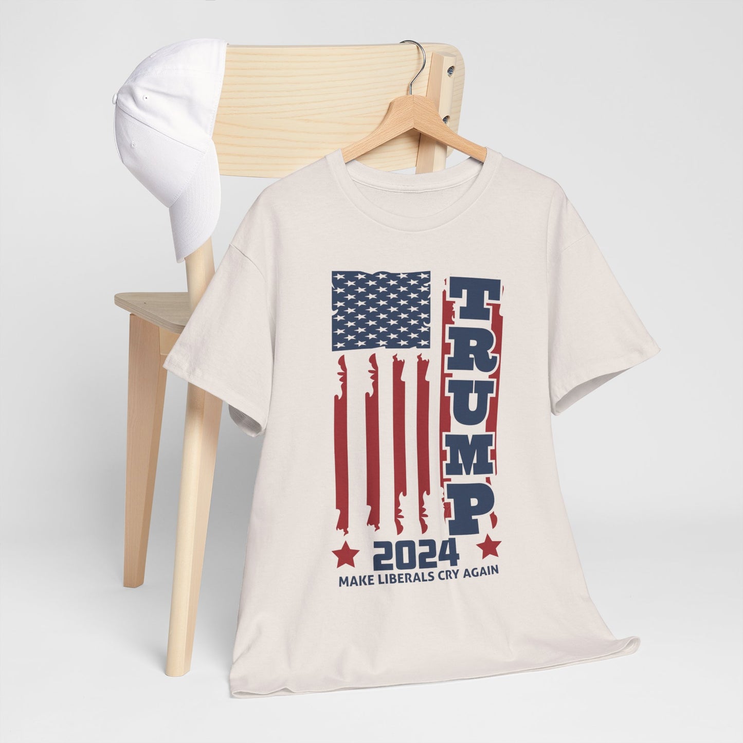 Trump 2024 A Unisex Heavy Cotton Tee