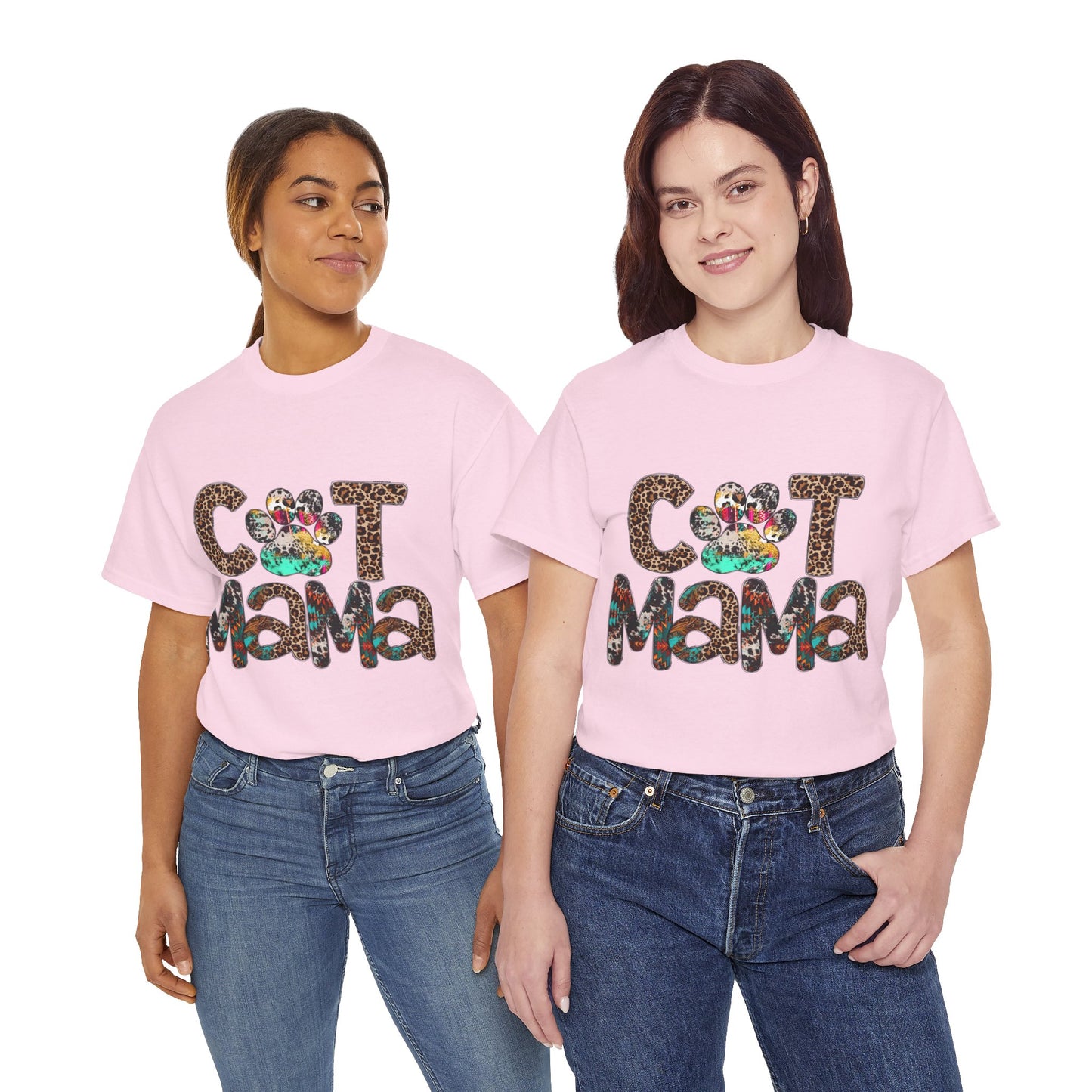 Cat Mama2 Unisex Heavy Cotton Tee