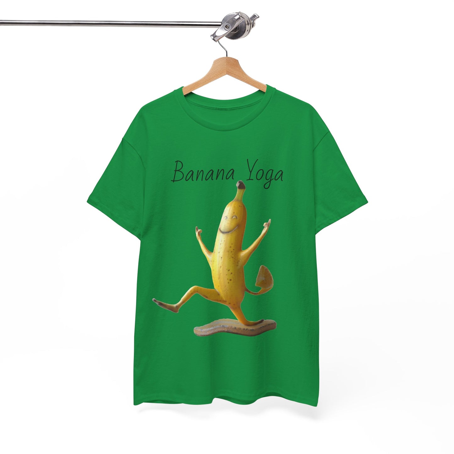 Banana Yoga2 Unisex Heavy Cotton Tee