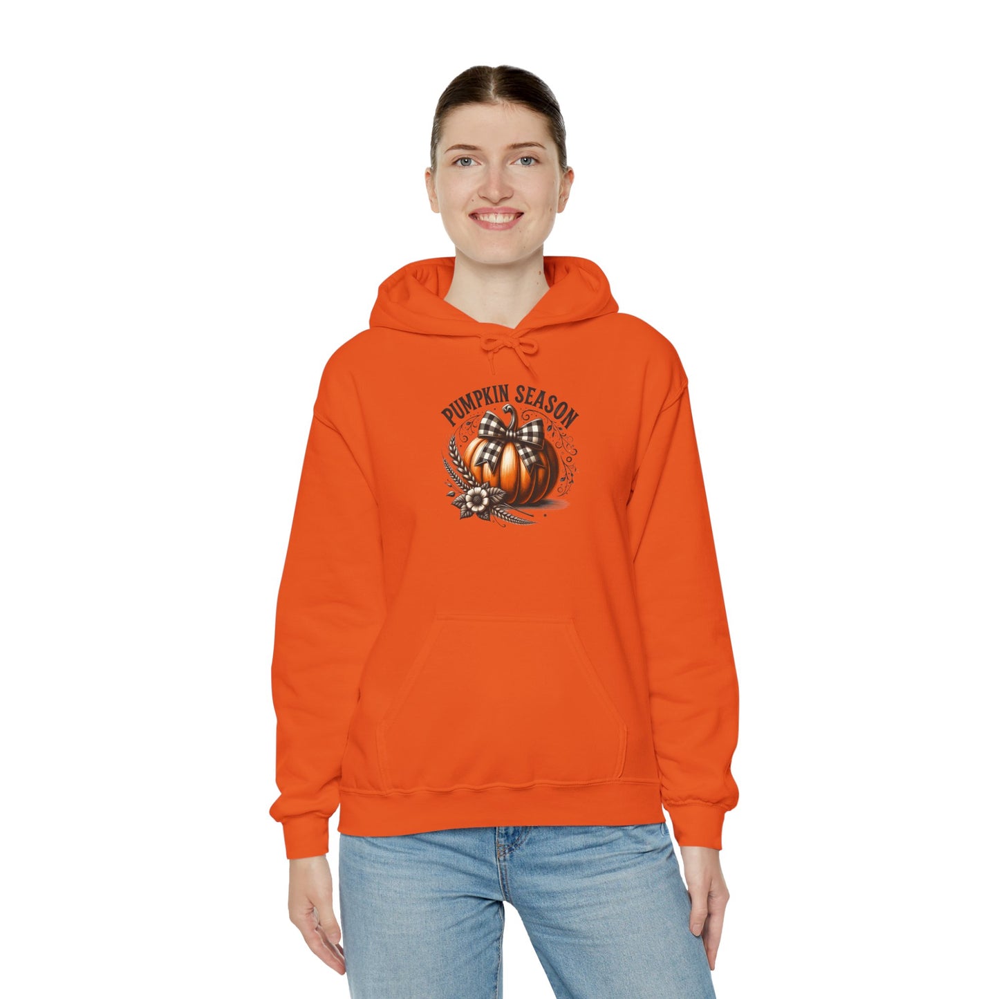 Pumpkin Season Unisex Hooded Sweatshirt