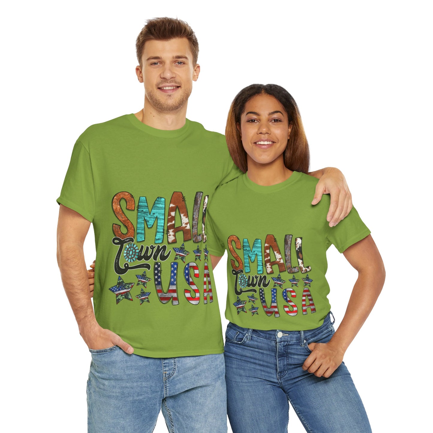 Small Town USA Unisex Heavy Cotton Tee