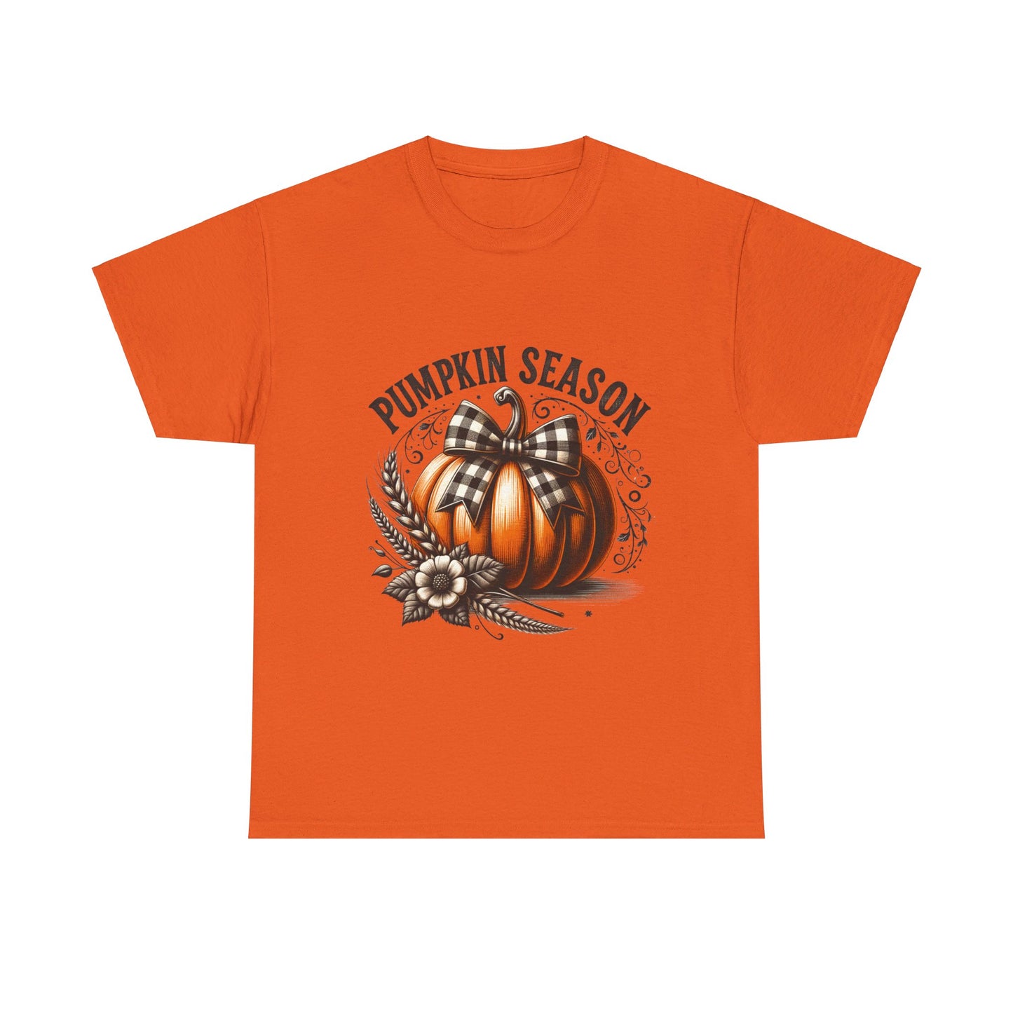 Pumpkin Season Unisex Heavy Cotton Tee