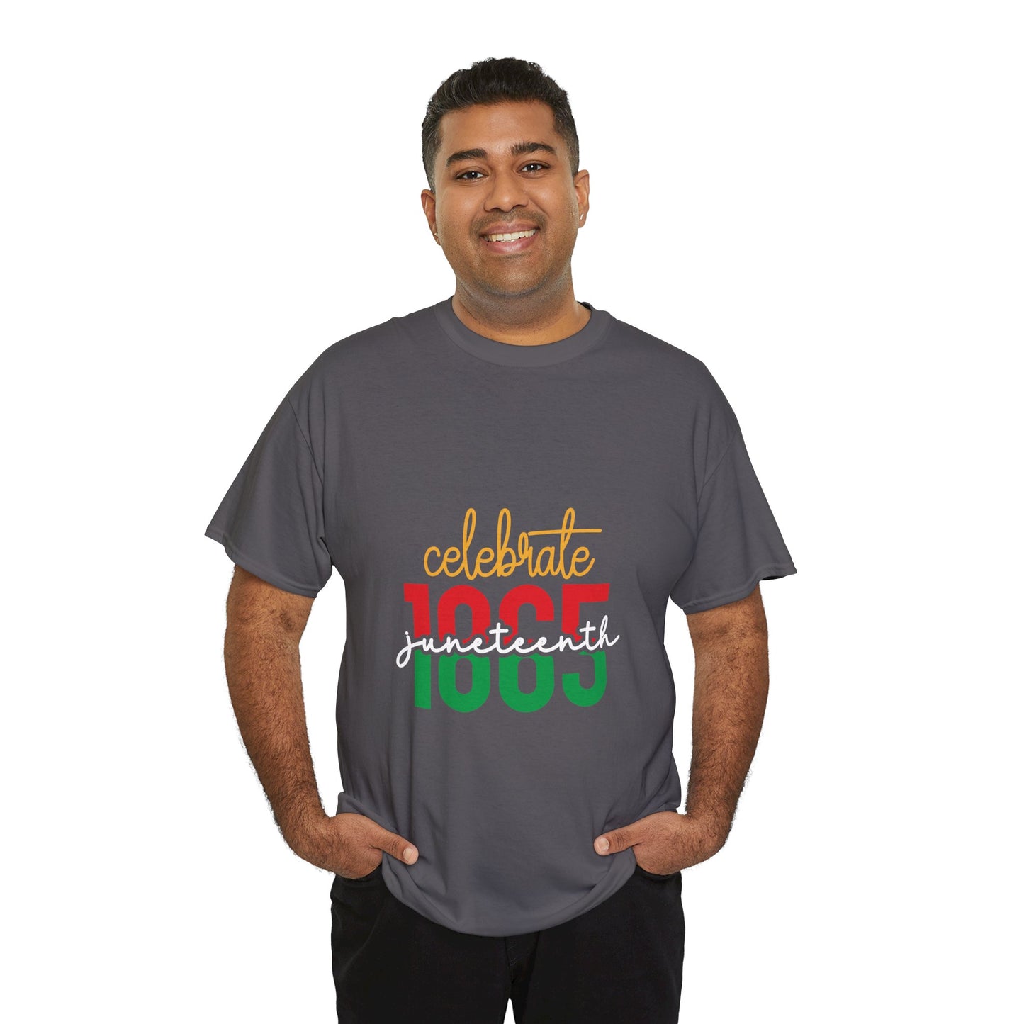 Celebrate Juneteenth Unisex Heavy Cotton Tee