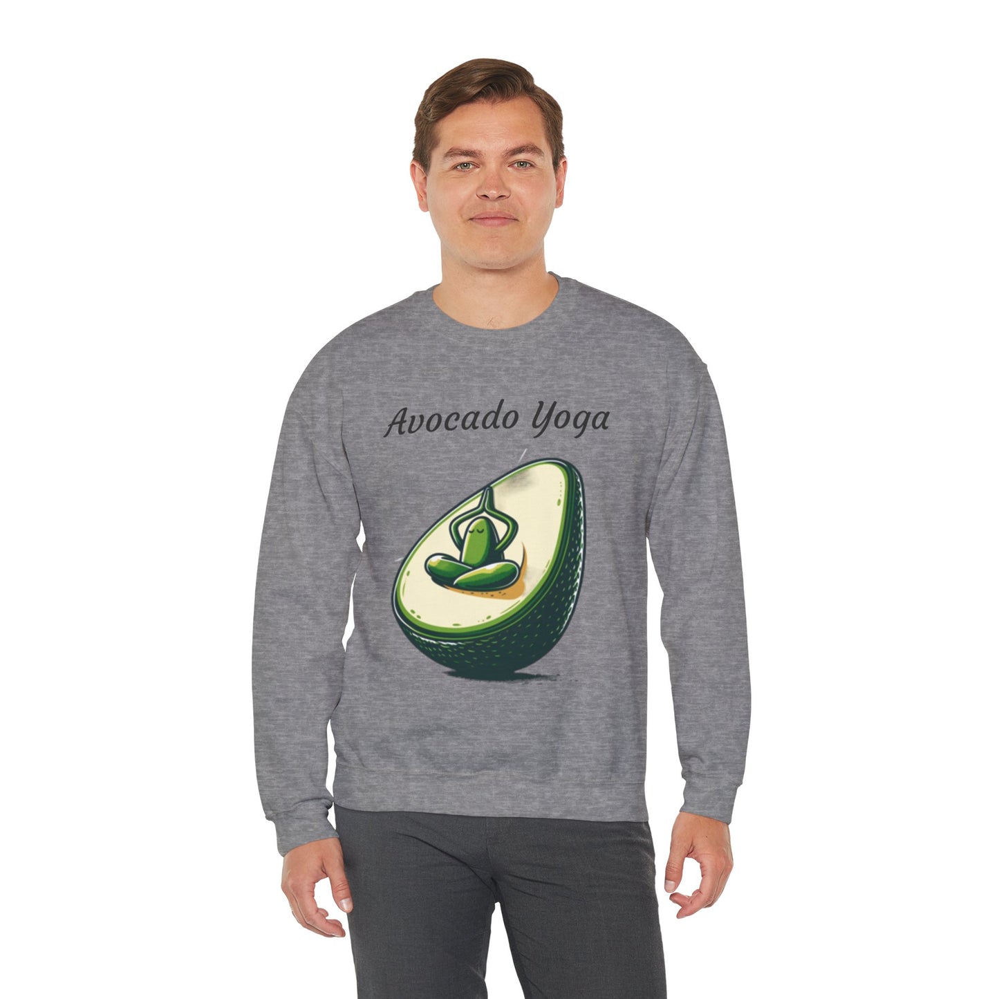 Avocado Yoga Unisex Heavy Blend™ Crewneck Sweatshirt