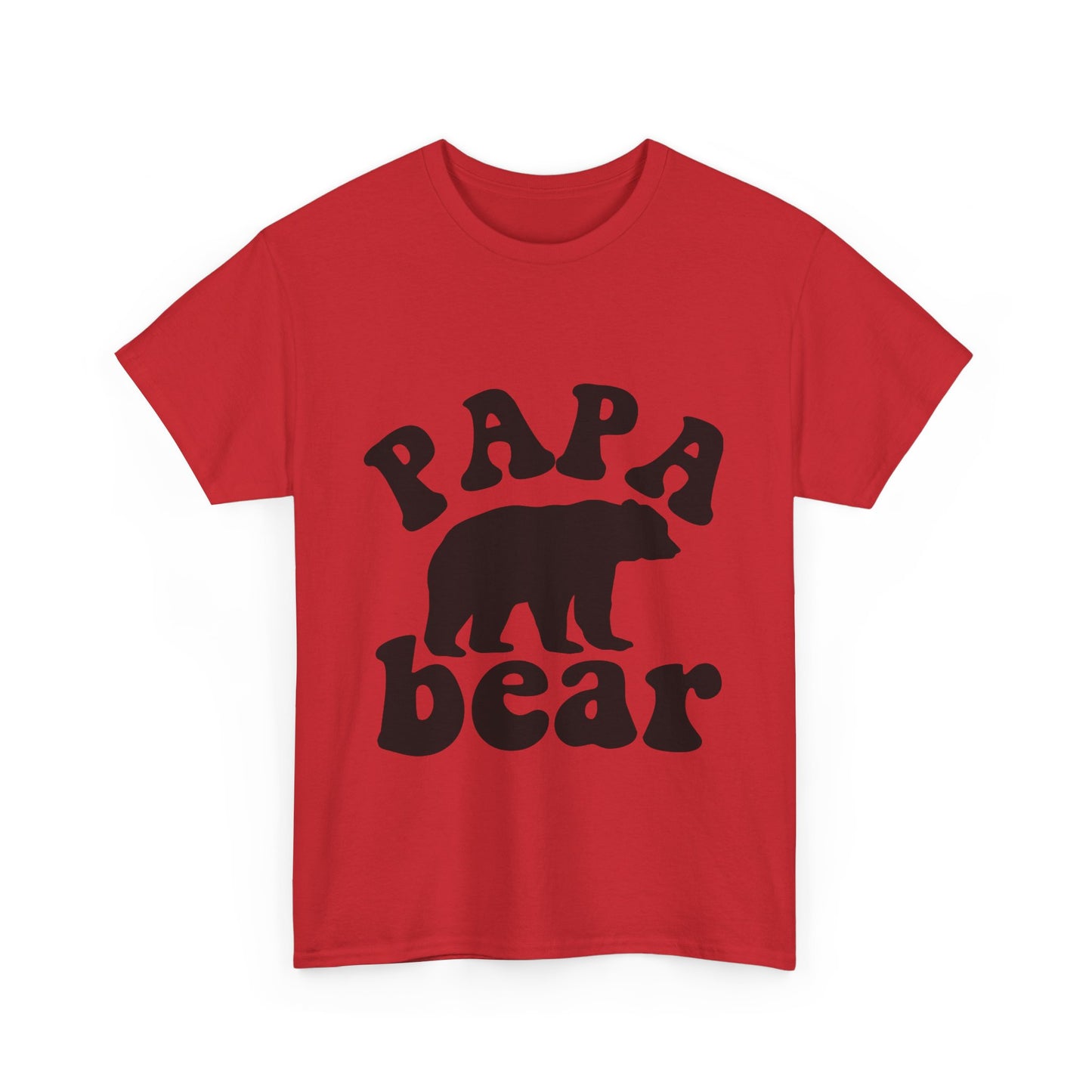 Papa Bear Unisex Heavy Cotton Tee