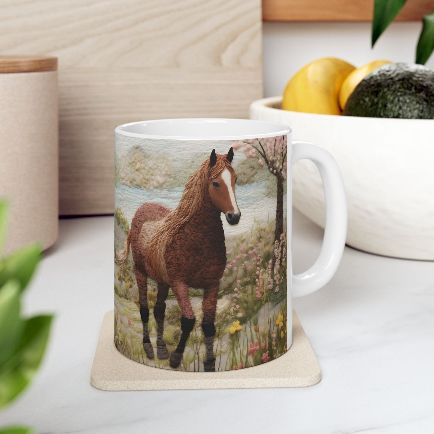 Grazing House Ceramic Mug, (11oz, 15oz)